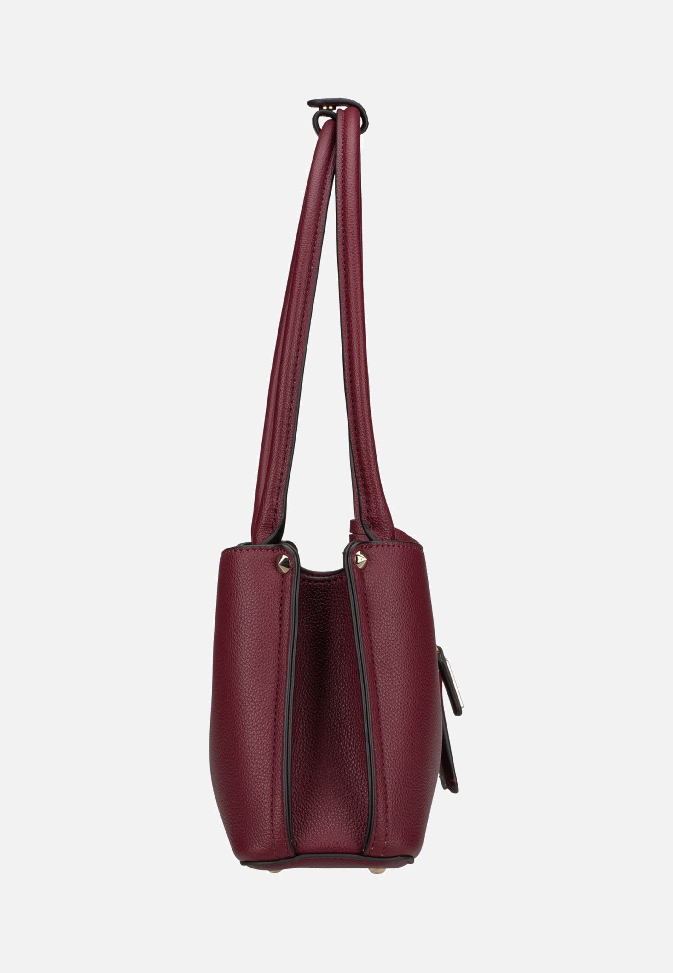 Guess - Meridian II Shoulder SAT 74090 Wine - Shoulder Bag | Women-Image