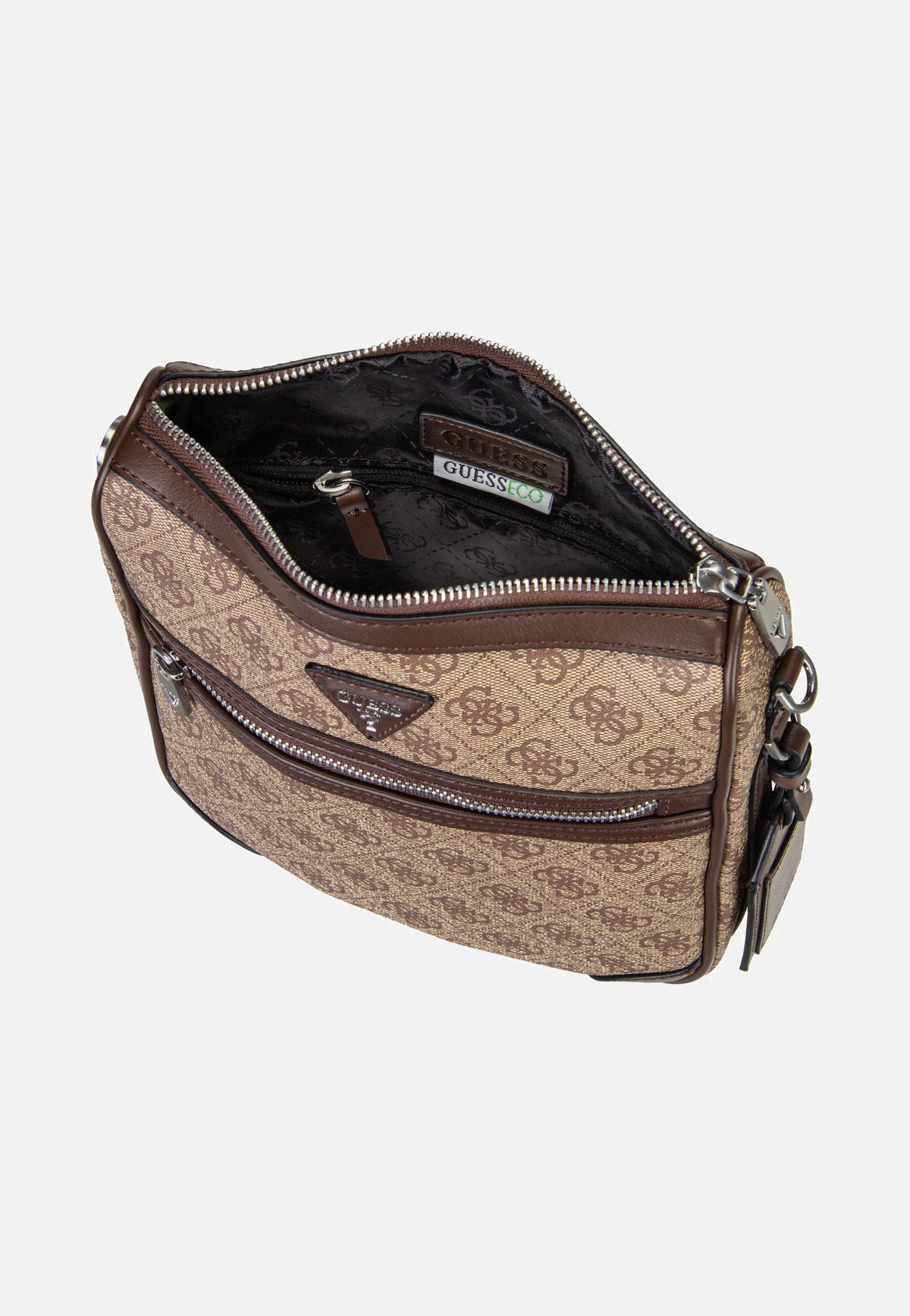 Guess Milano Crossbody 2 Beige/Cognac Sac à bandoulière