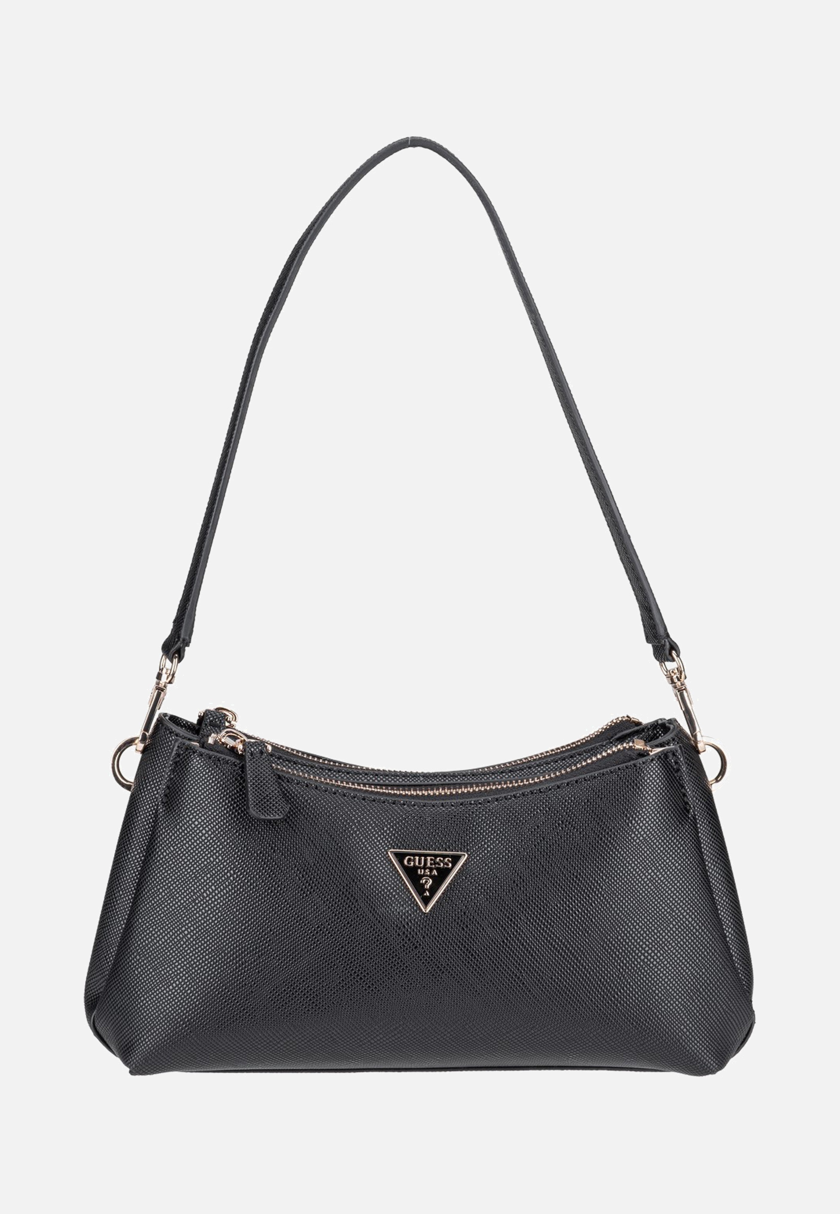 Guess Noelle II 3 Comp Saffiano 72730 Black Borsa da sera