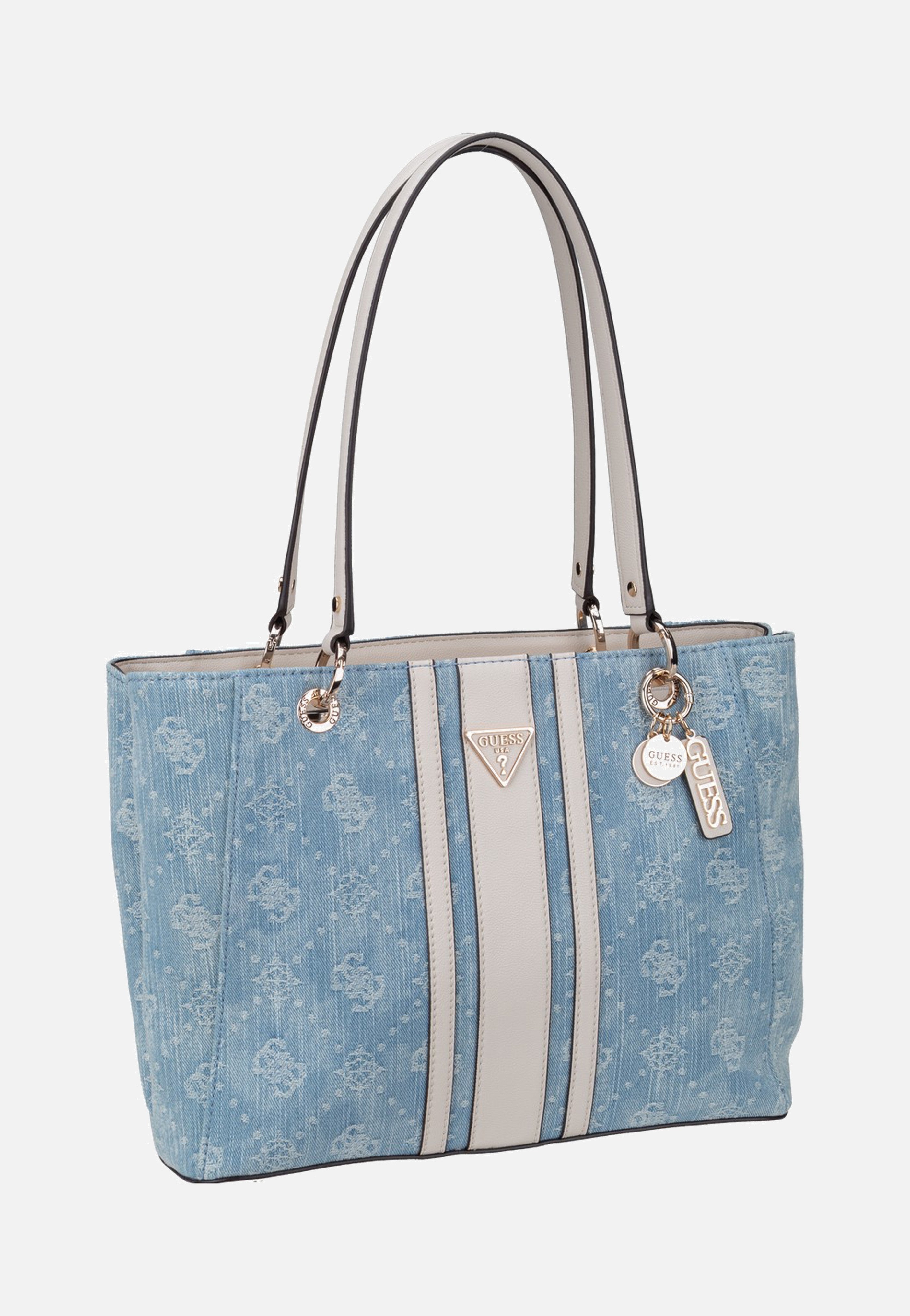 Guess Noelle II 72250 Denim Logo Shopper