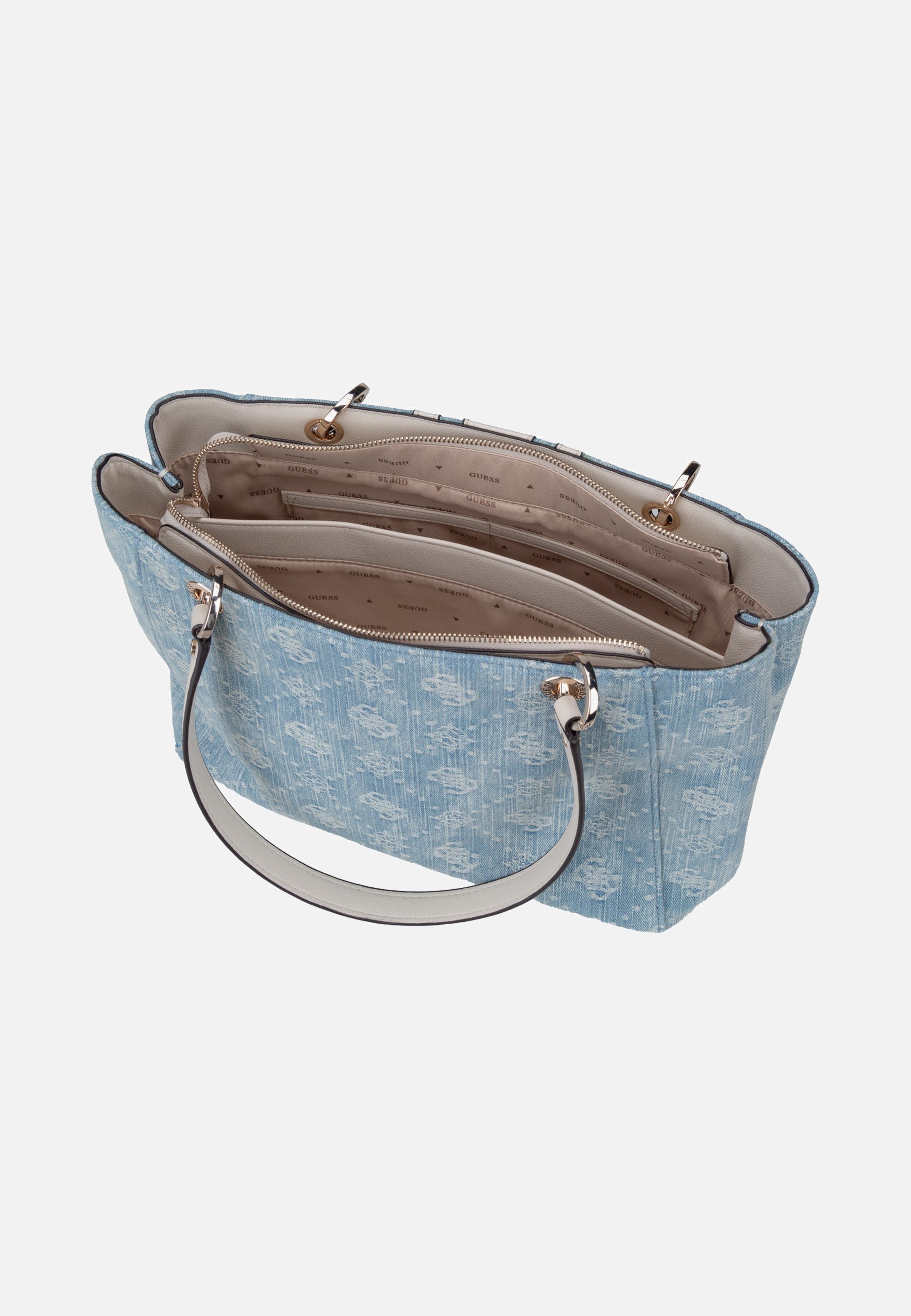 Guess Noelle II 72250 Denim Logo Shopper