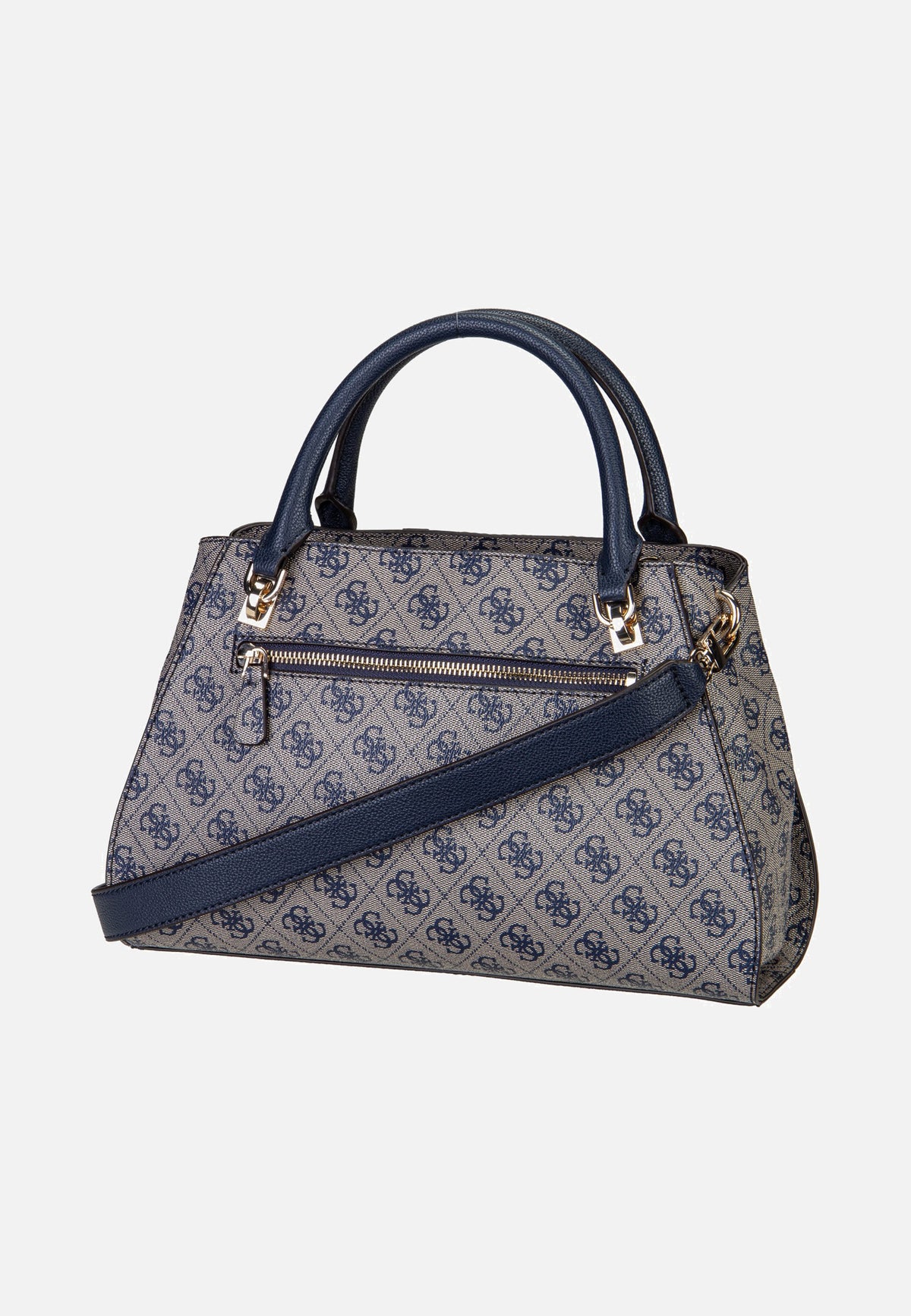 Guess Noelle II Luxury SAT 72070 Midnight Logo Bolsa con asa