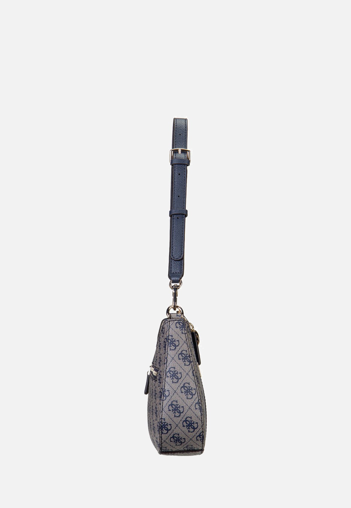 Guess Noelle II Top Zip 72180 Midnight Logo Evening Bag