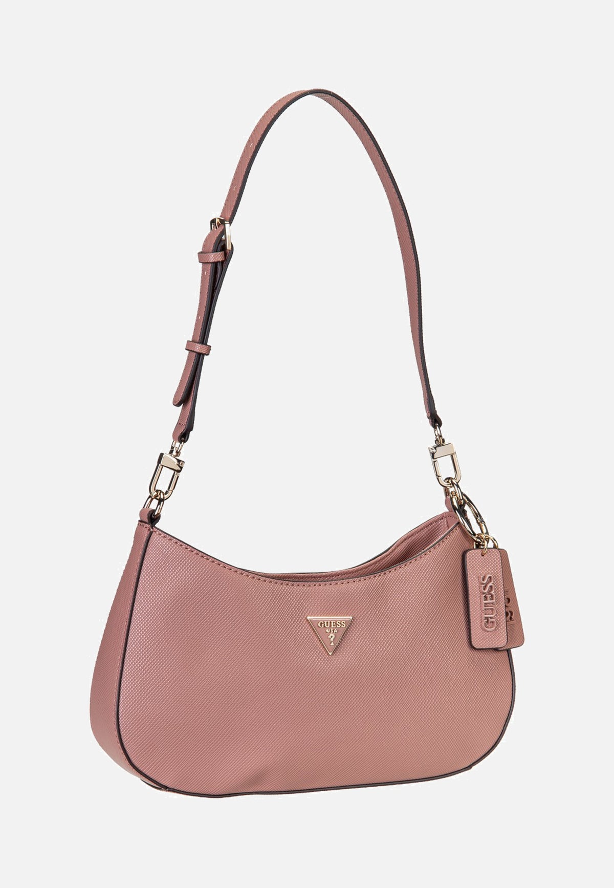 Guess Noelle II Top Zip Saffiano 72180 Rosewood Borsa da sera