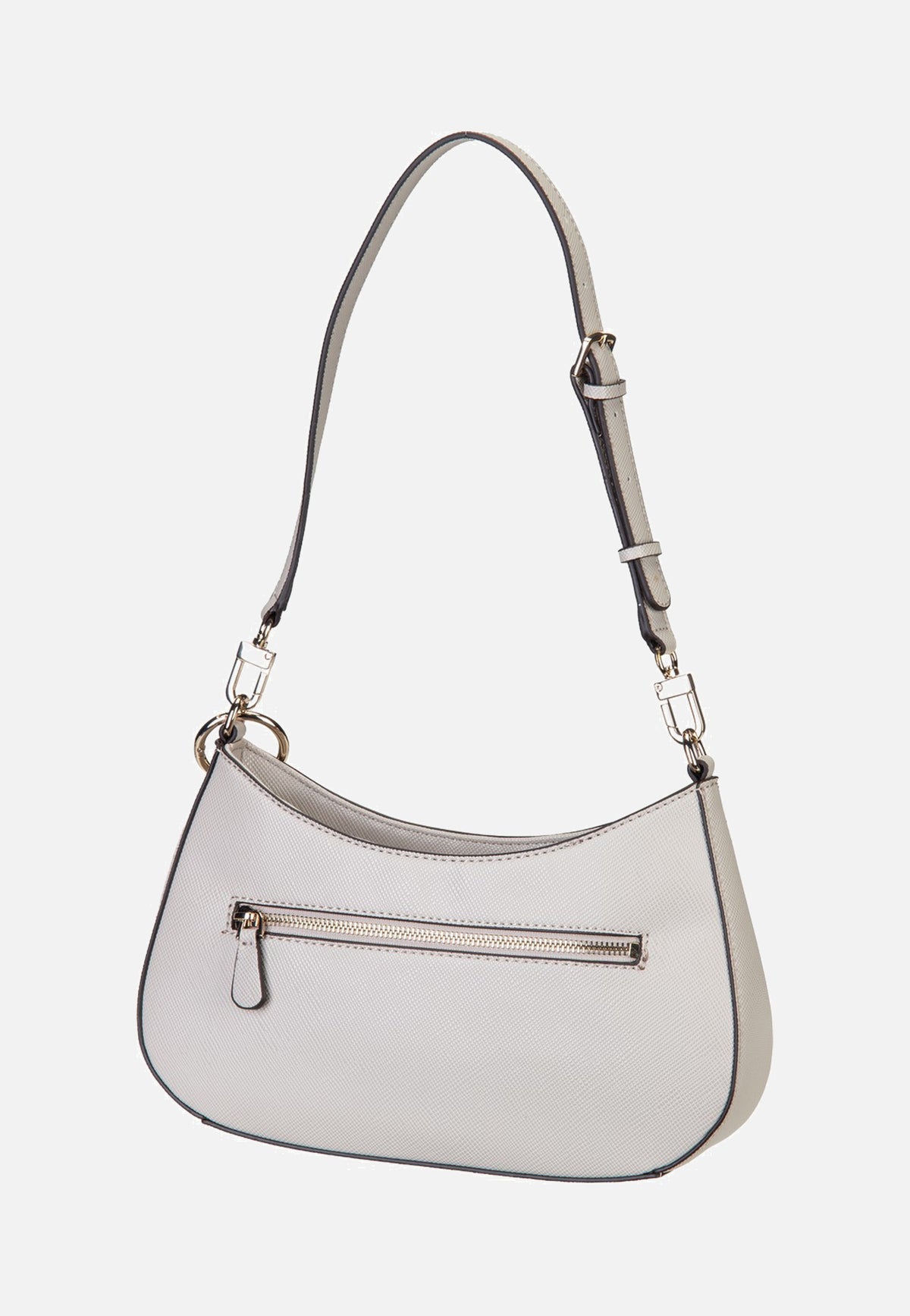 Guess Noelle II Top Zip Saffiano 72180 Taupe Avondtas