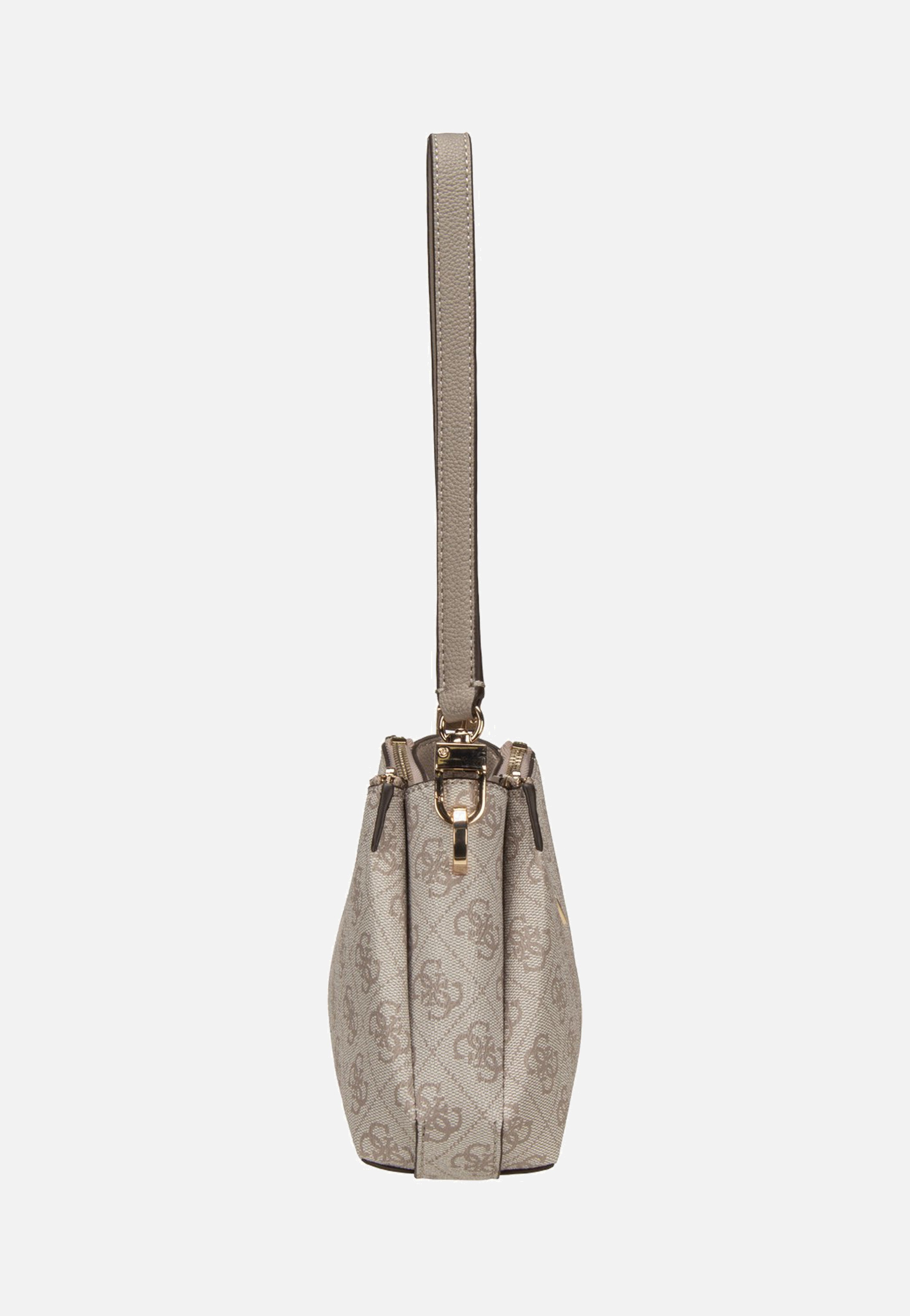 Guess Noelle II 3 Comp Xbody Dark Oak Shoulder Bag