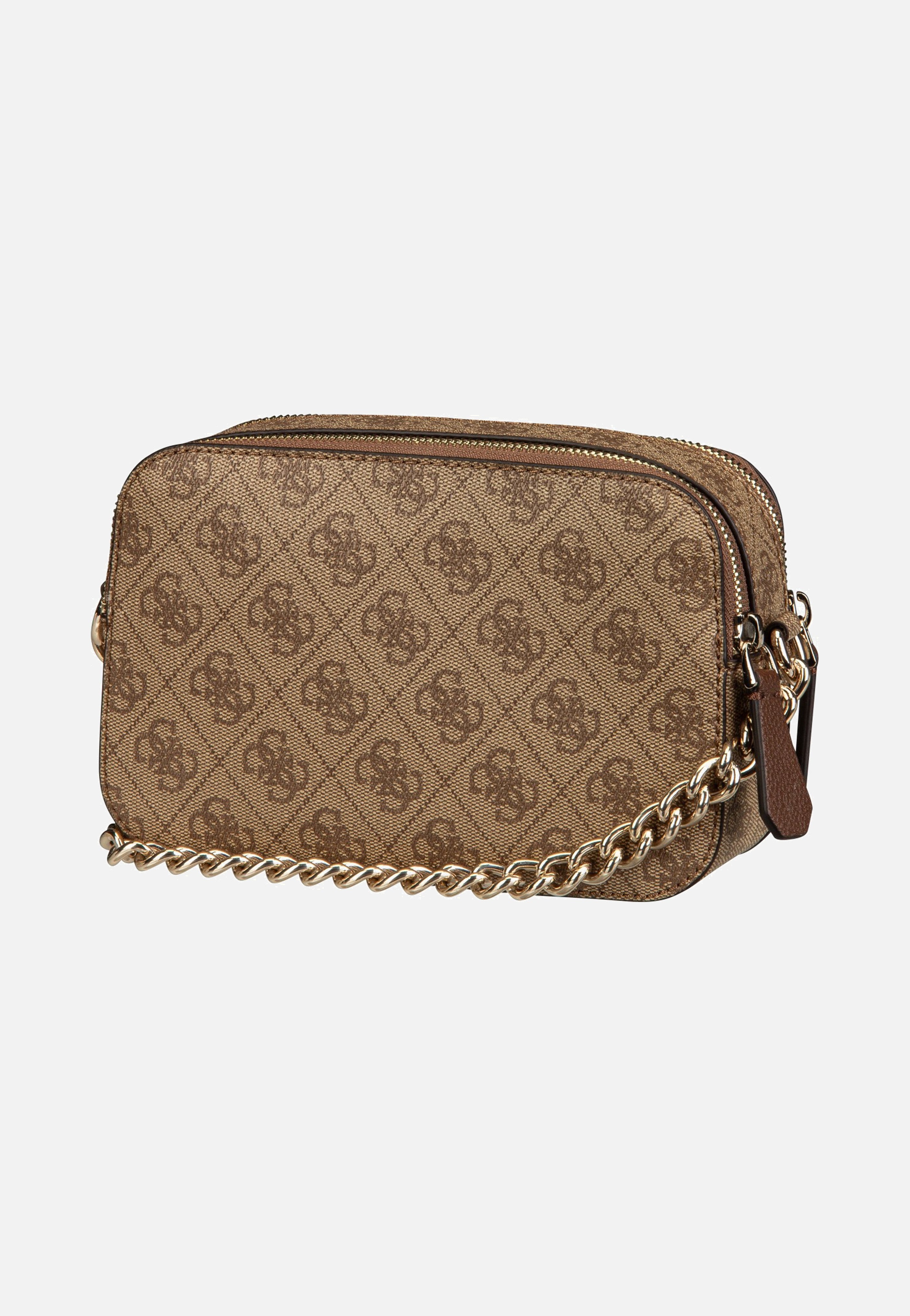 Guess Noelle II CB Camera Logo 72140 Latte Logo/Brown Crossbody Bag