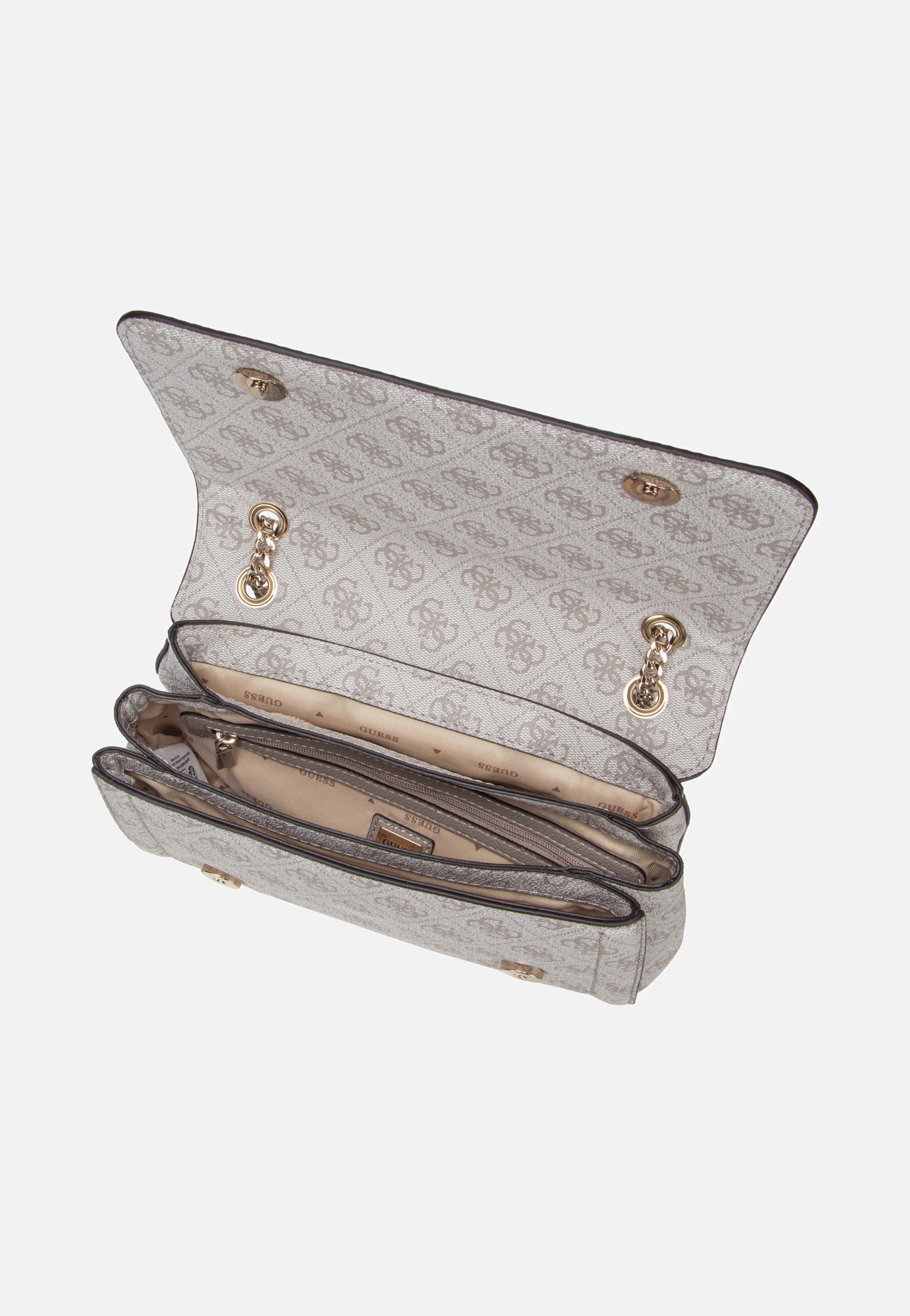 Guess - Noelle II Conv XBody Flap 72210 Dark Oak - Shoulder Bag | Women-Image