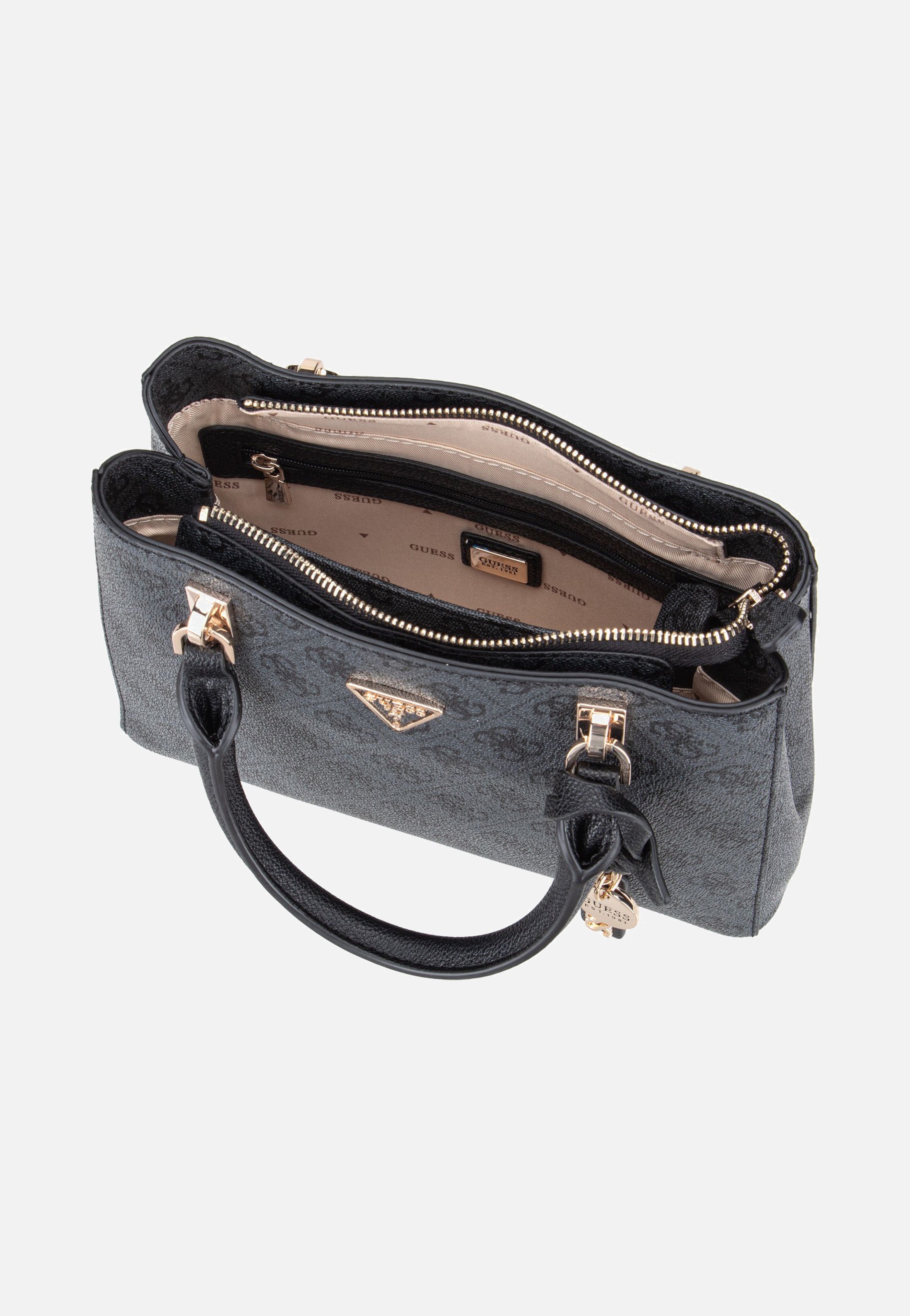 Guess - Noelle II Sml Multi Comp Coal Logo - Satchel | Women-Image