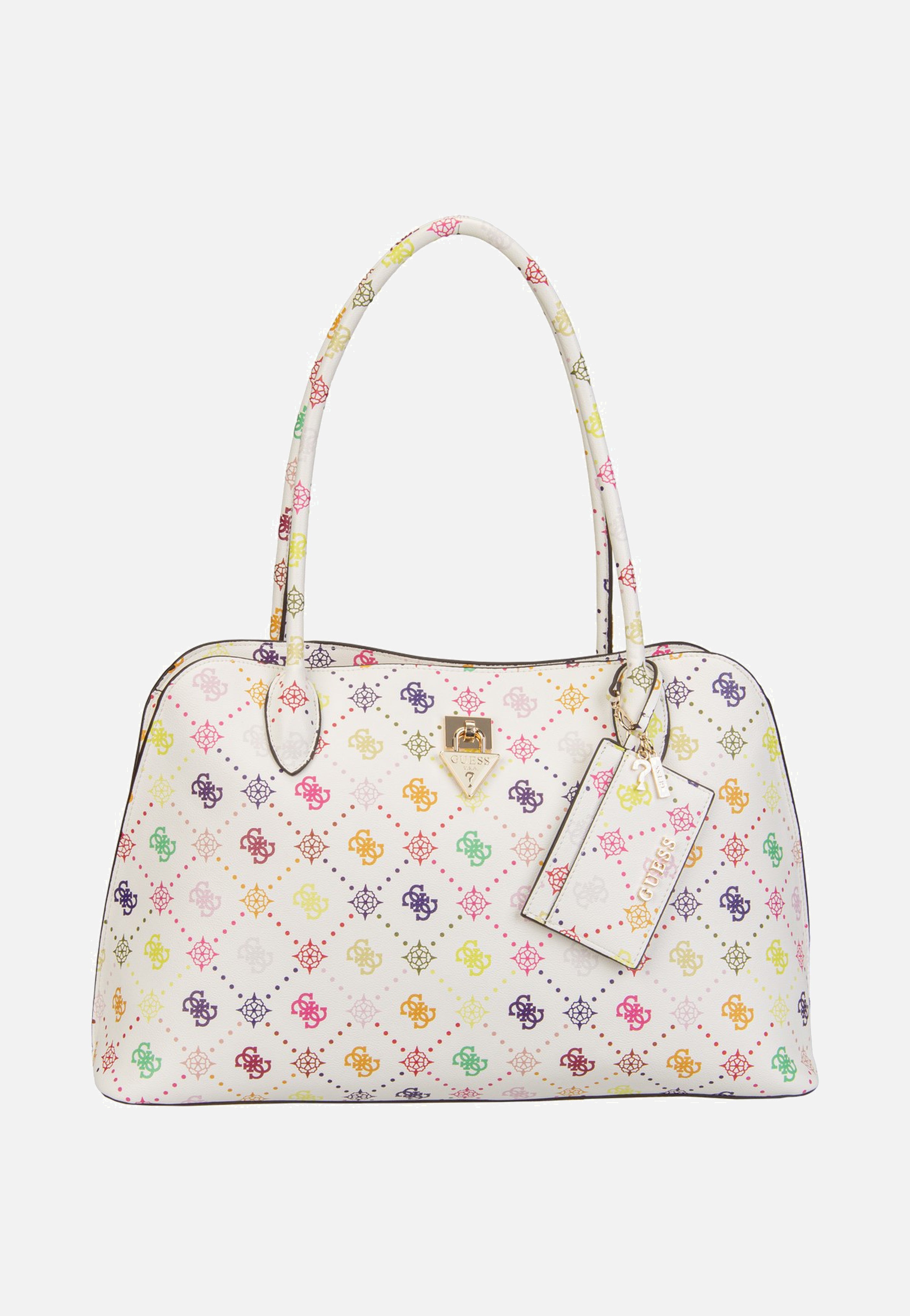 Guess Patsie Tote Multi Logo Tote Bag