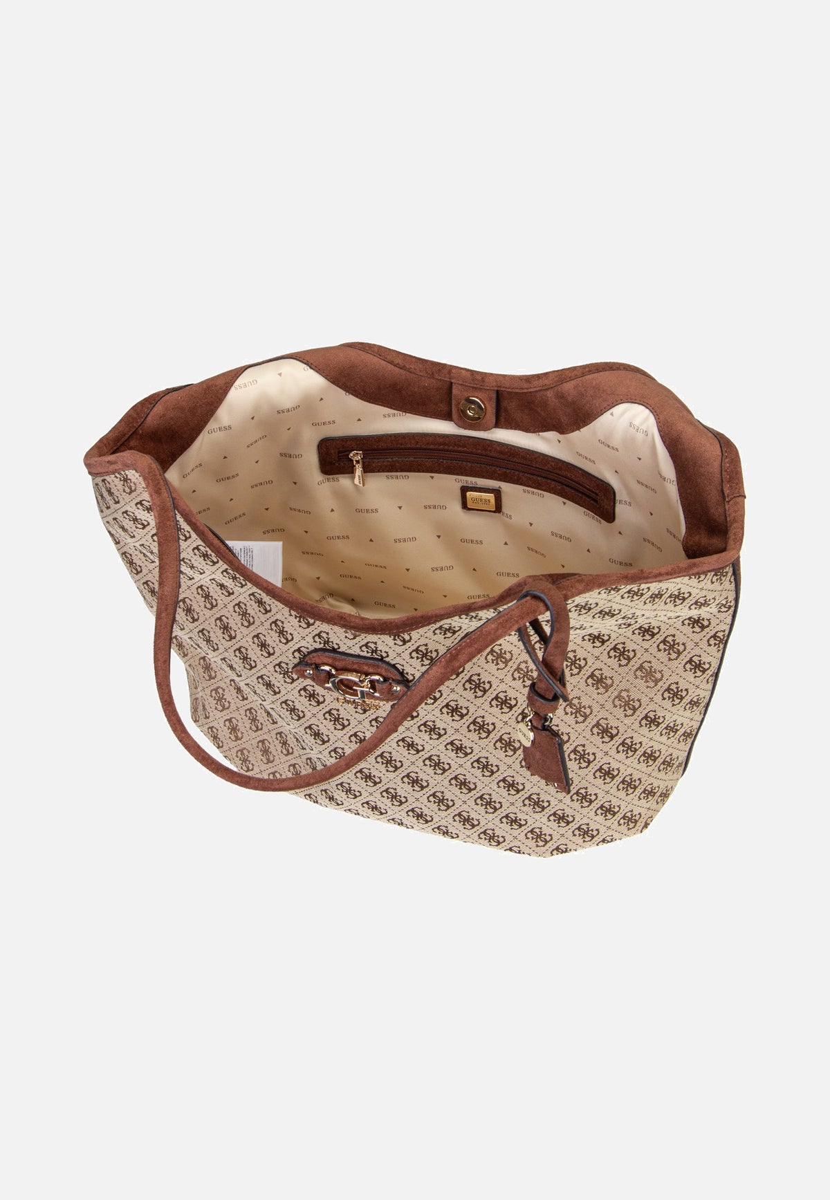 Guess Samantha Girlfriend 13230 Latte Logo/Brown Acquirente