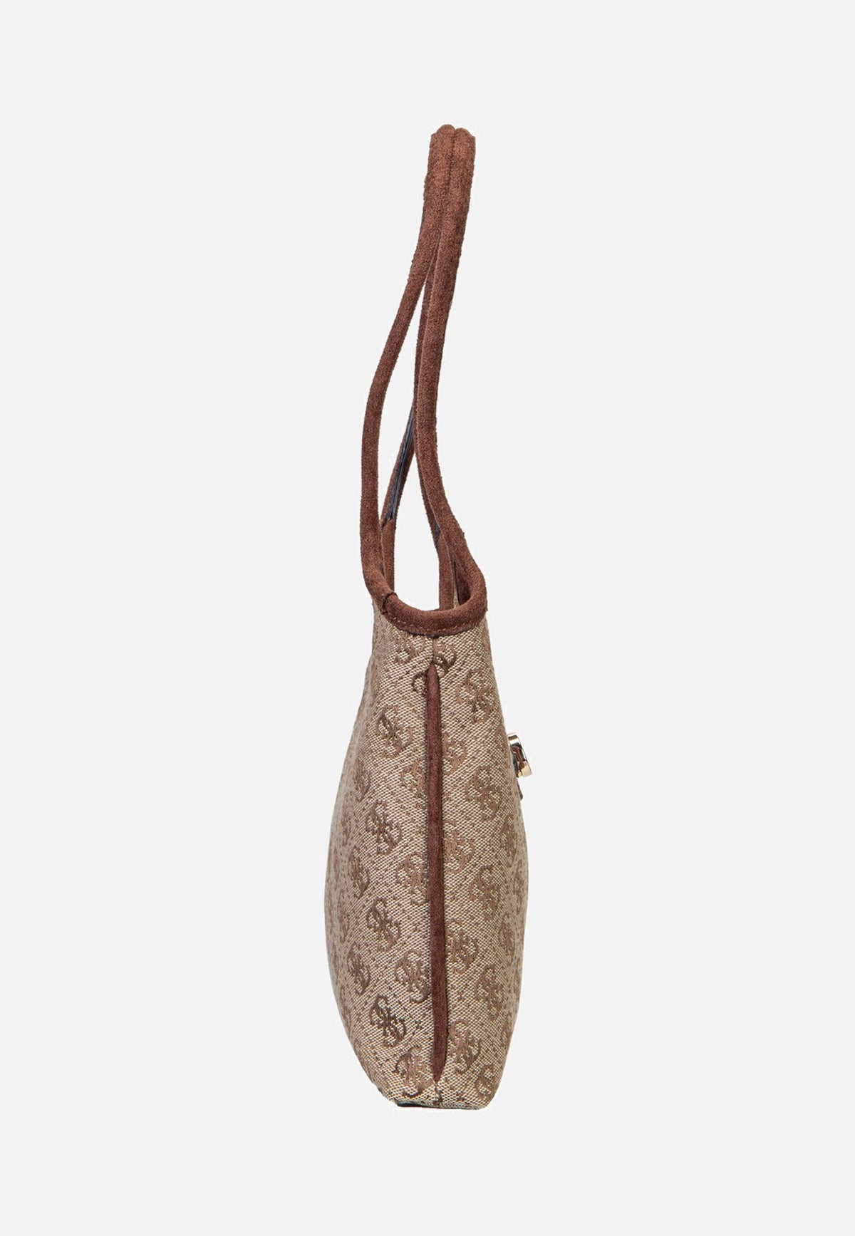 Guess Samantha Mini 13750 Latte Logo/Brown Borsa a tracolla