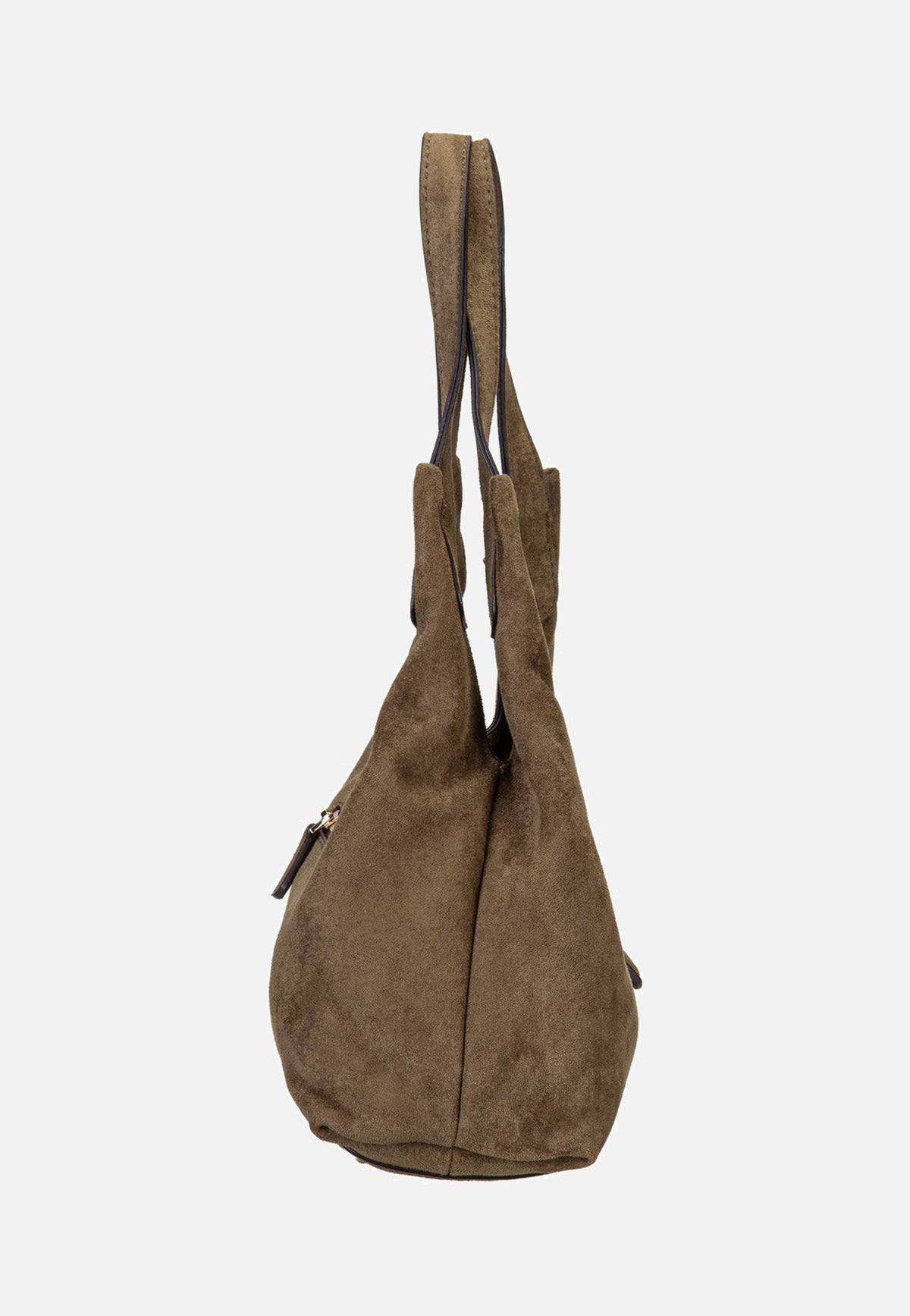 Guess Sunset Small Suede 14010 Olive Bolso de hombro
