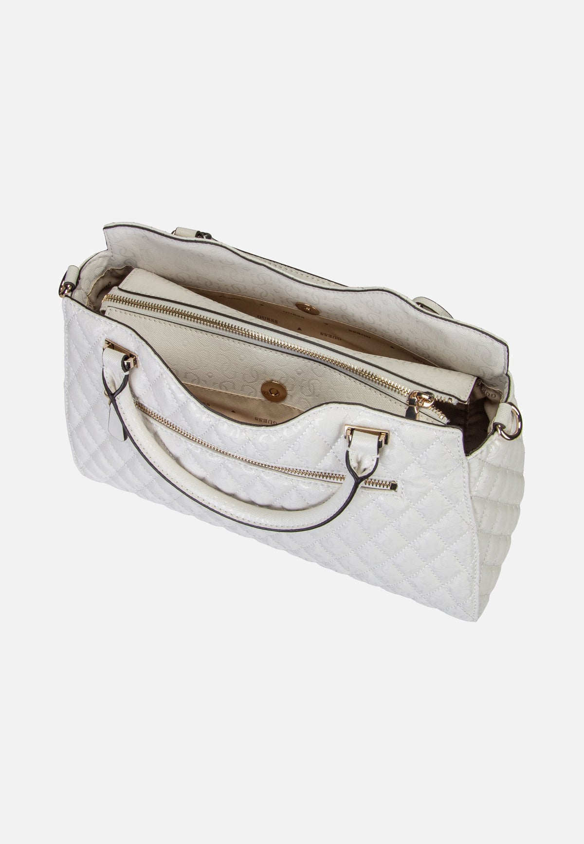 Guess Tamara 23050 Bone Satchel
