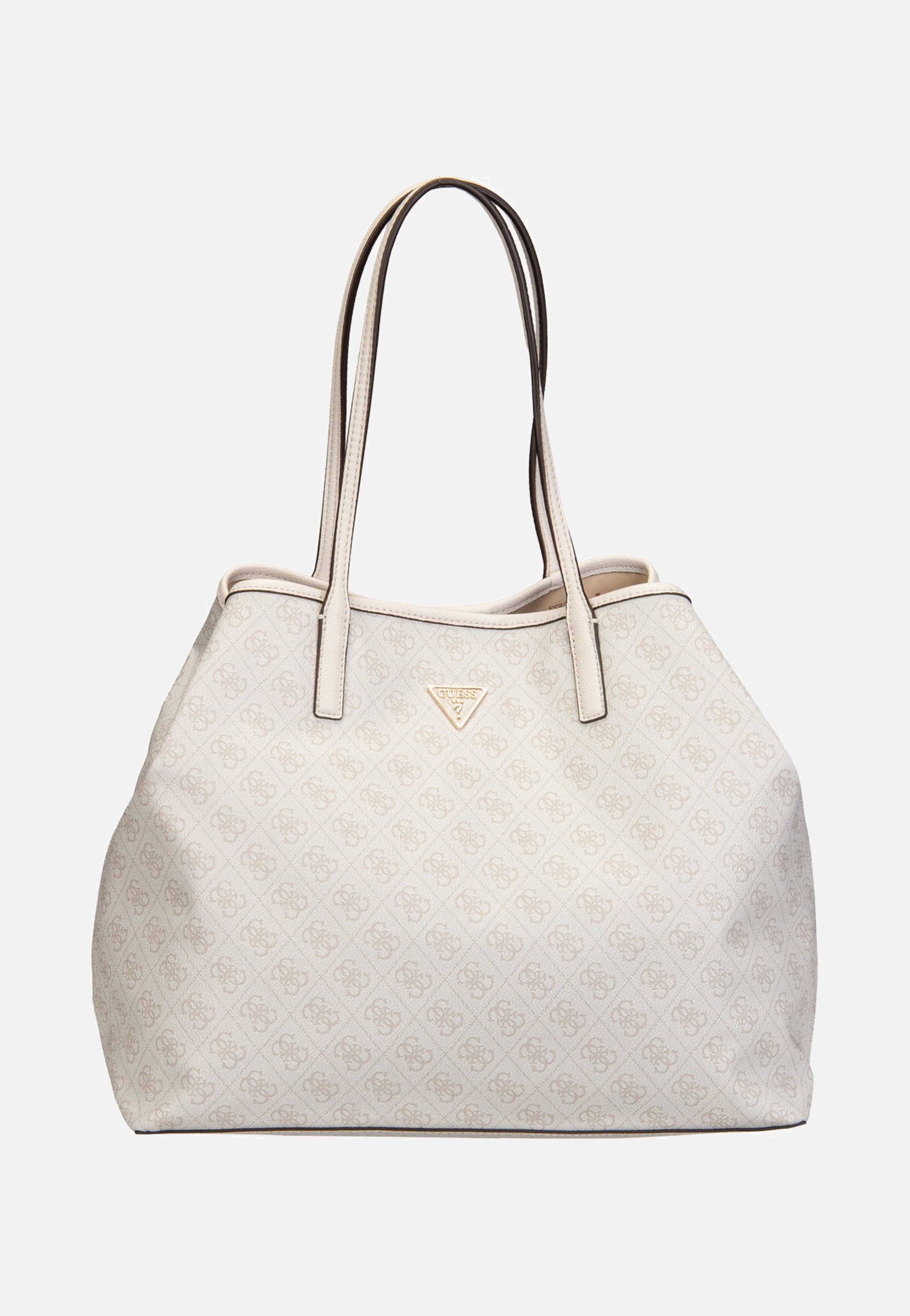 Guess Victtoria Large 2 In 1 51429 Bone Logo Tote Bag