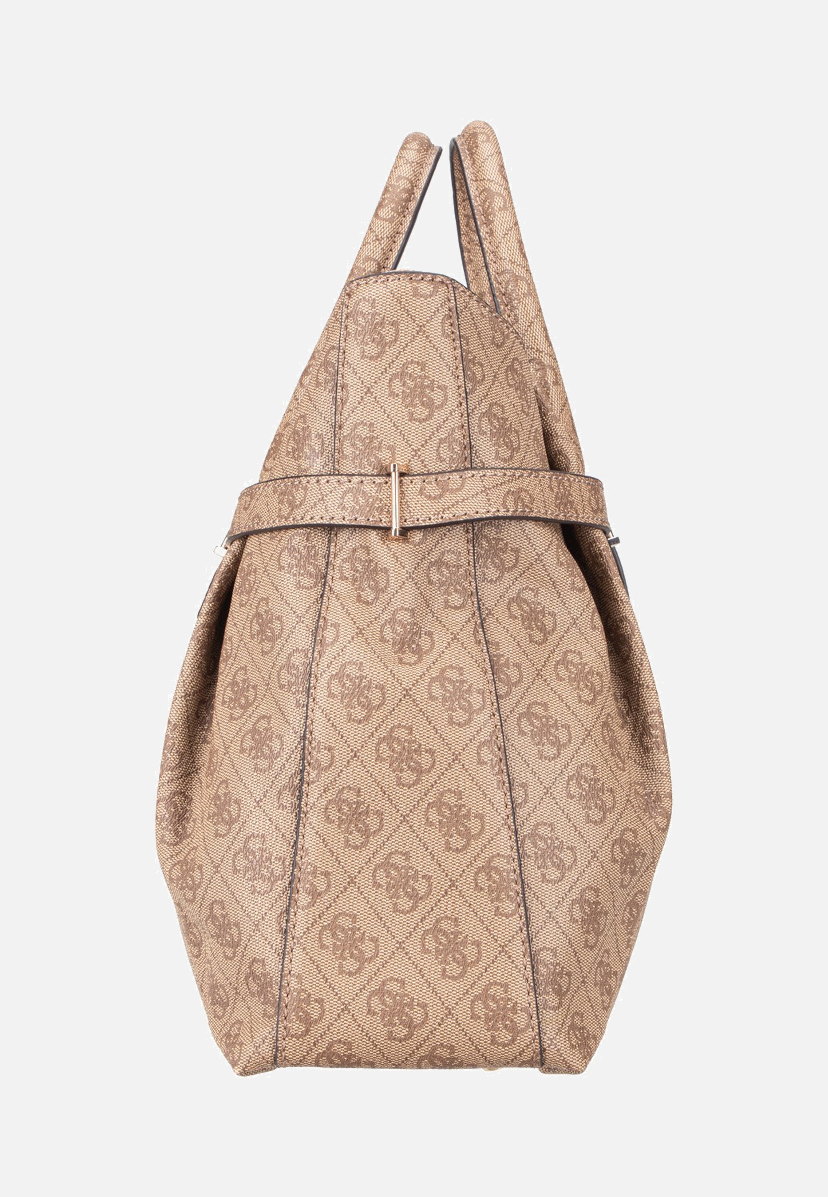 Guess - Yesba Girlfriend Latte Logo - Satchel | Women-Image