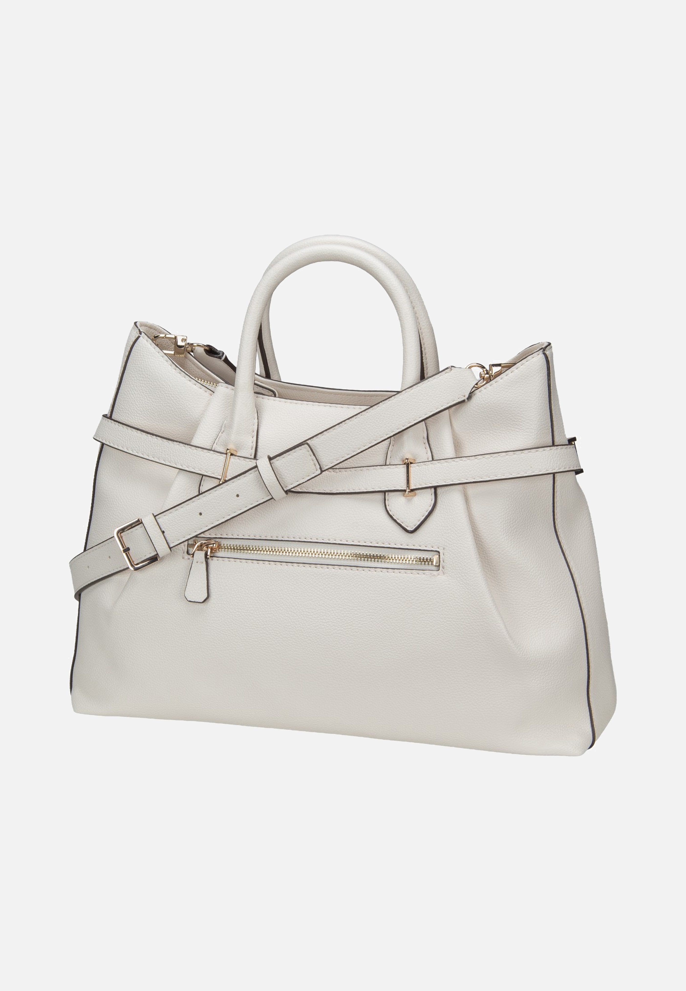 Guess Yesba Girlfriend Off White - Satchel | Sakoi