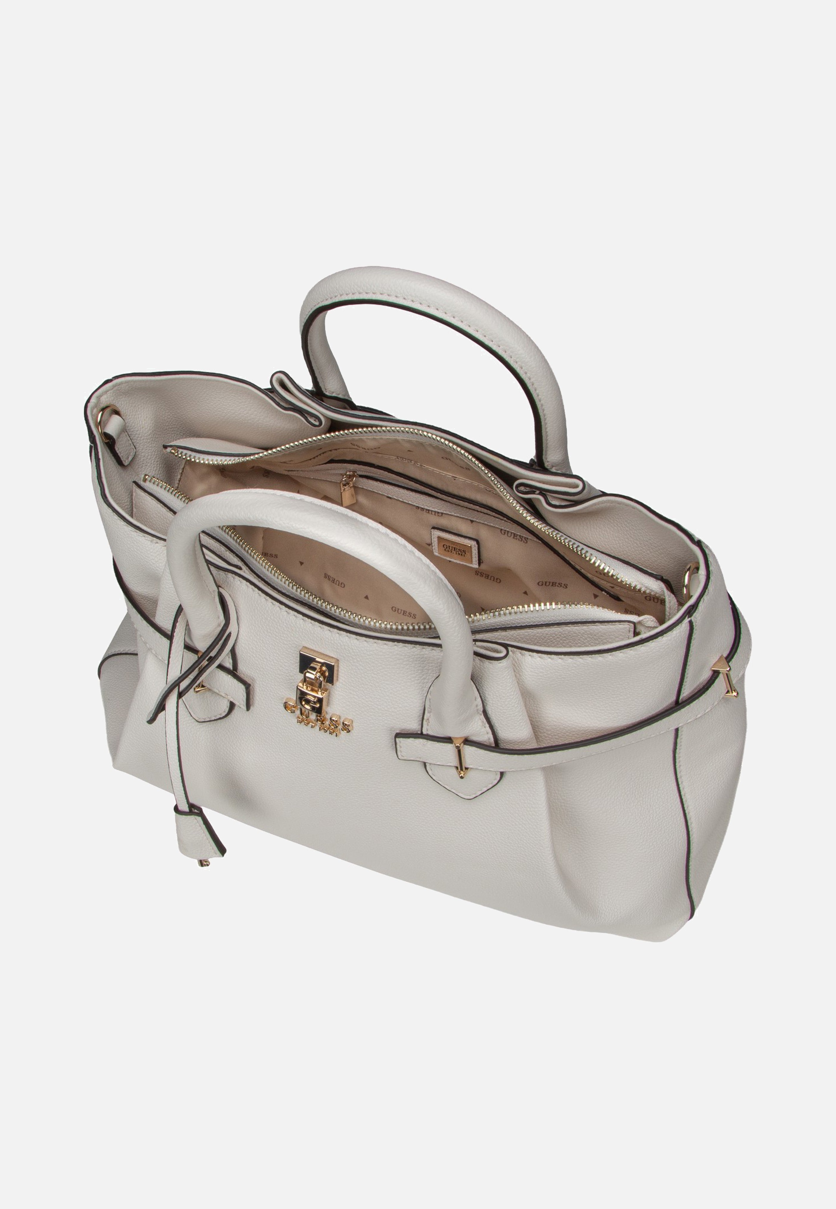 Guess Yesba Girlfriend Off White - Satchel | Sakoi
