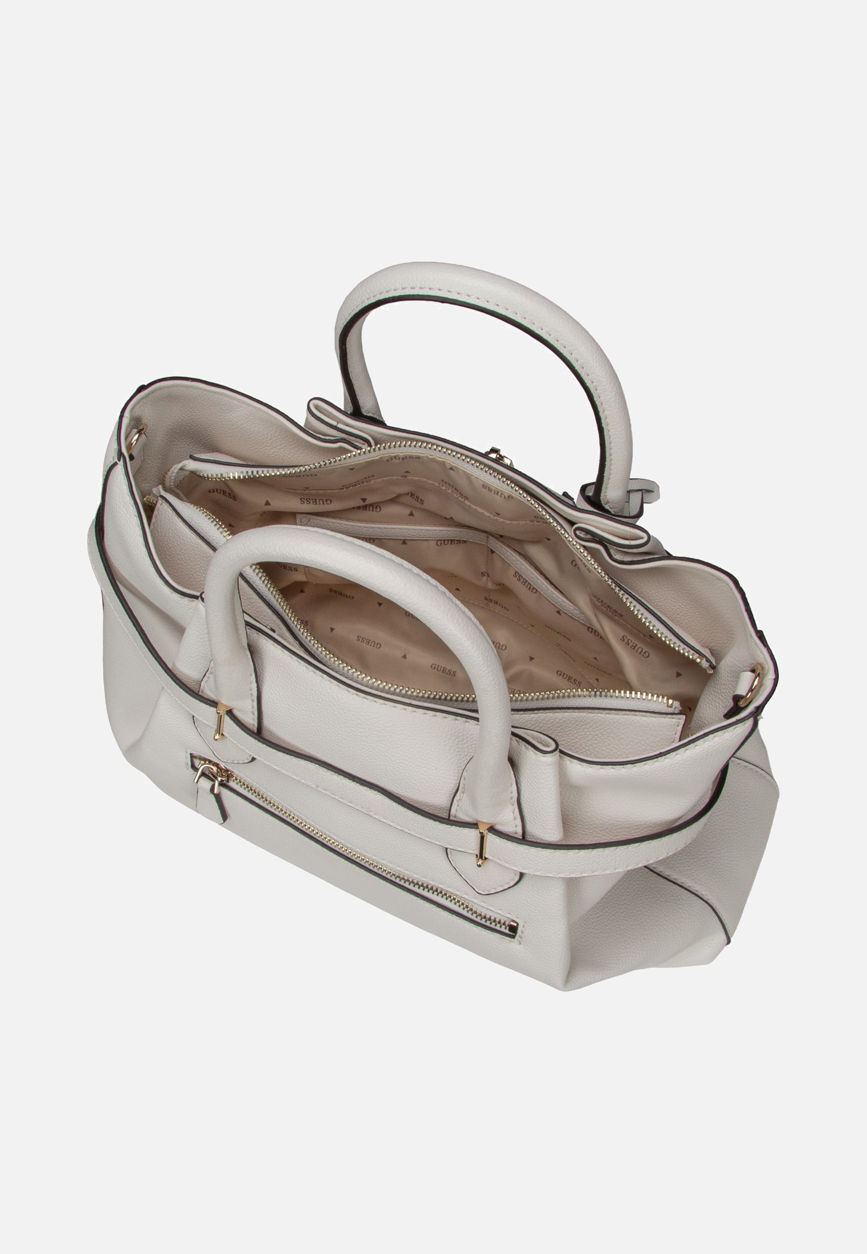 Guess Yesba Girlfriend Off White - Satchel | Sakoi