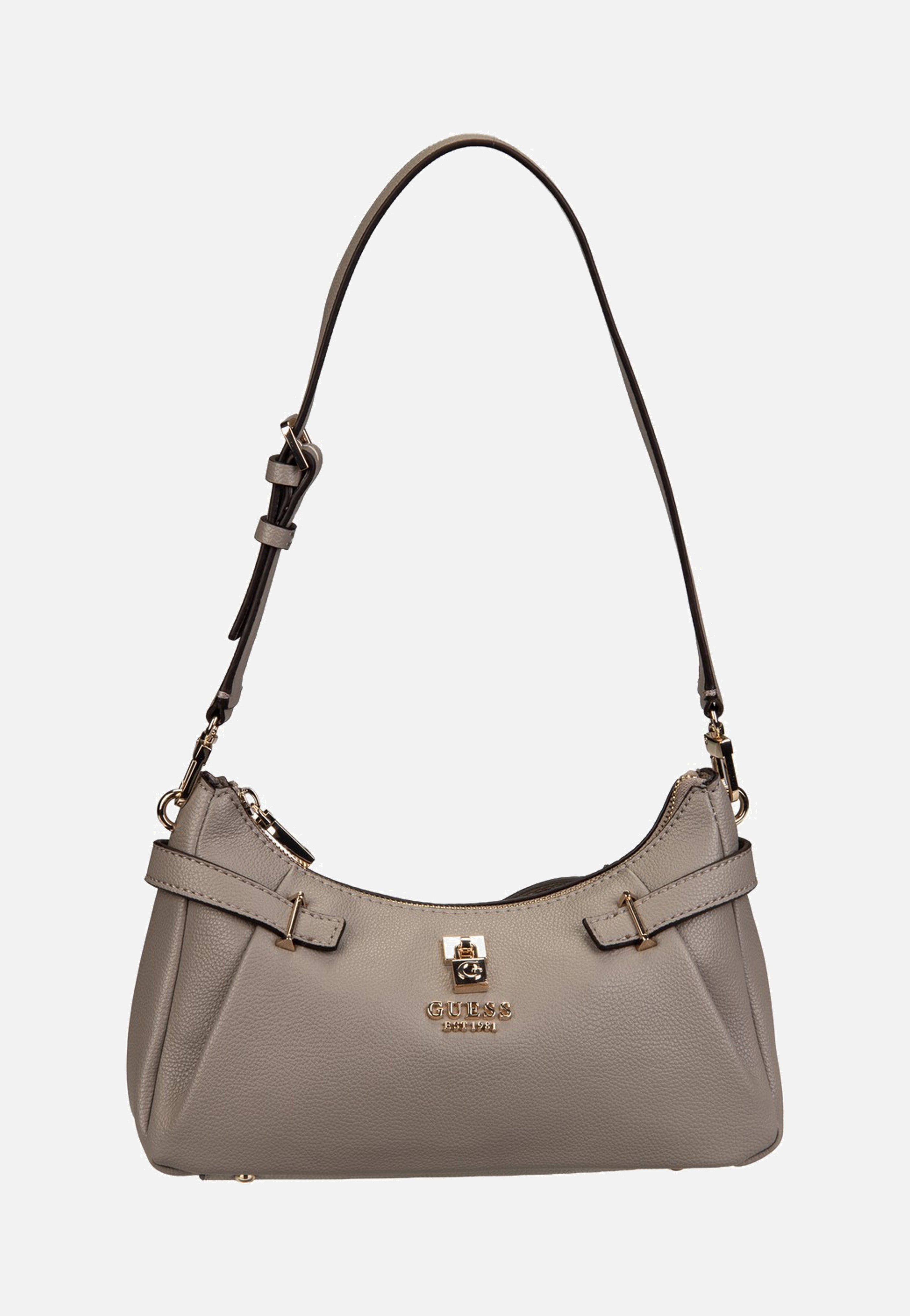 Guess Yesba Shoulder Bag Dark Taupe Shoulder Bag