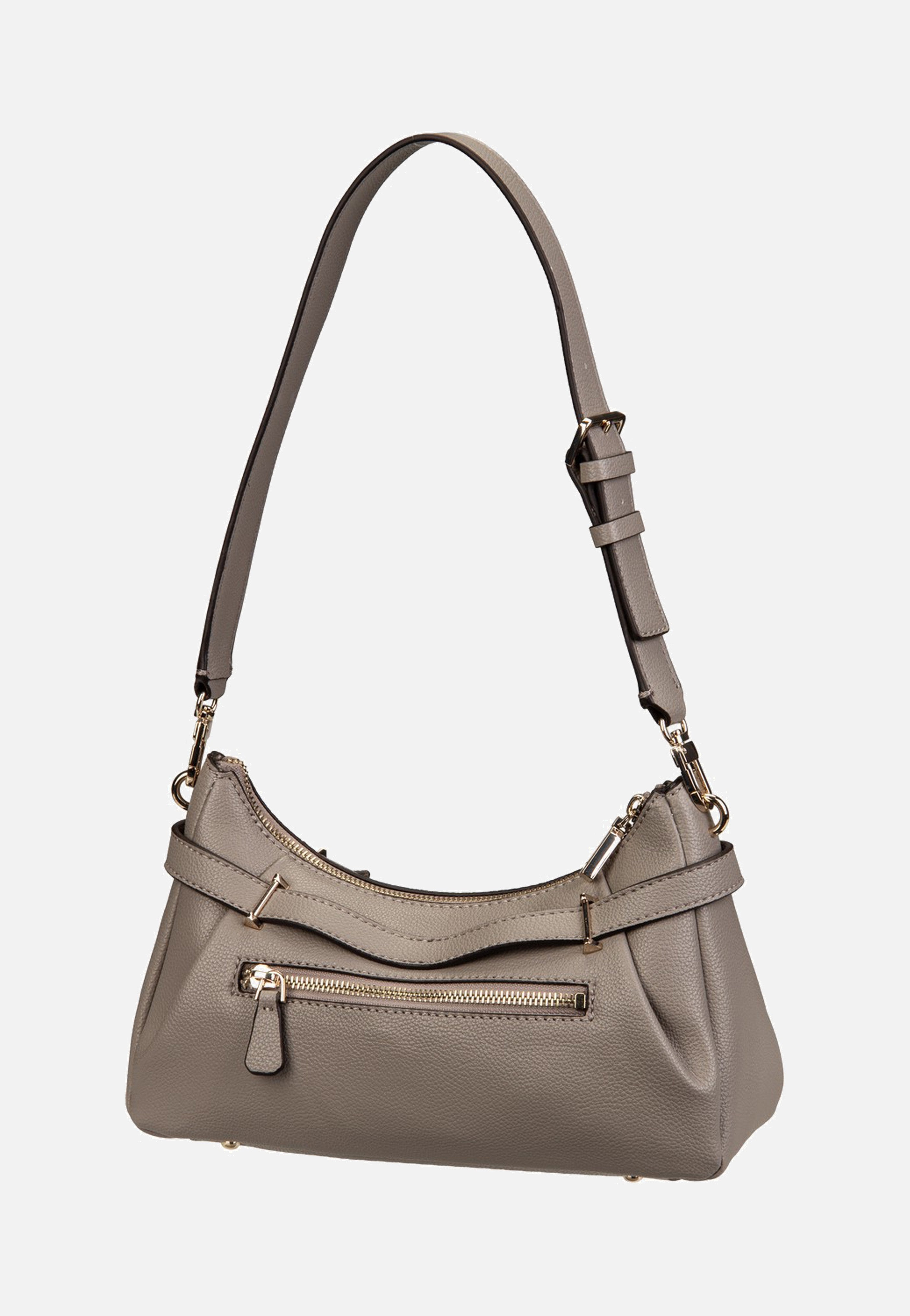 Guess Yesba Shoulder Bag Dark Taupe Shoulder Bag
