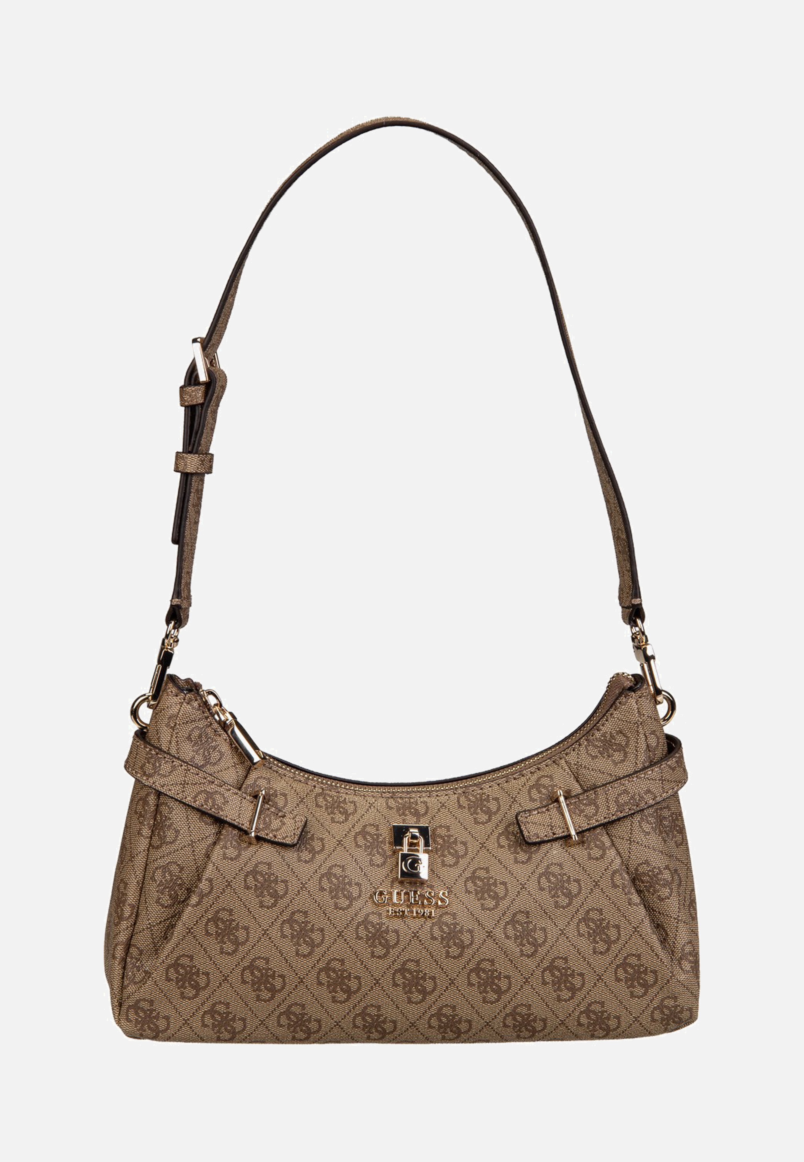 Guess - Yesba Shoulder Bag Latte Logo - Shoulder Bag | Women-Image
