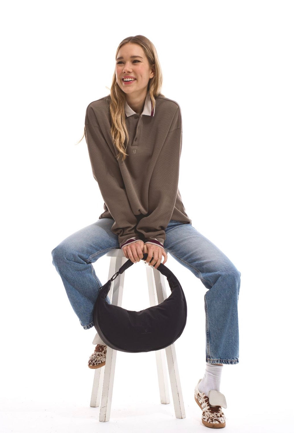 Johnny Urban - Lou Large Black - Crossbody Bag | Neutral-Image