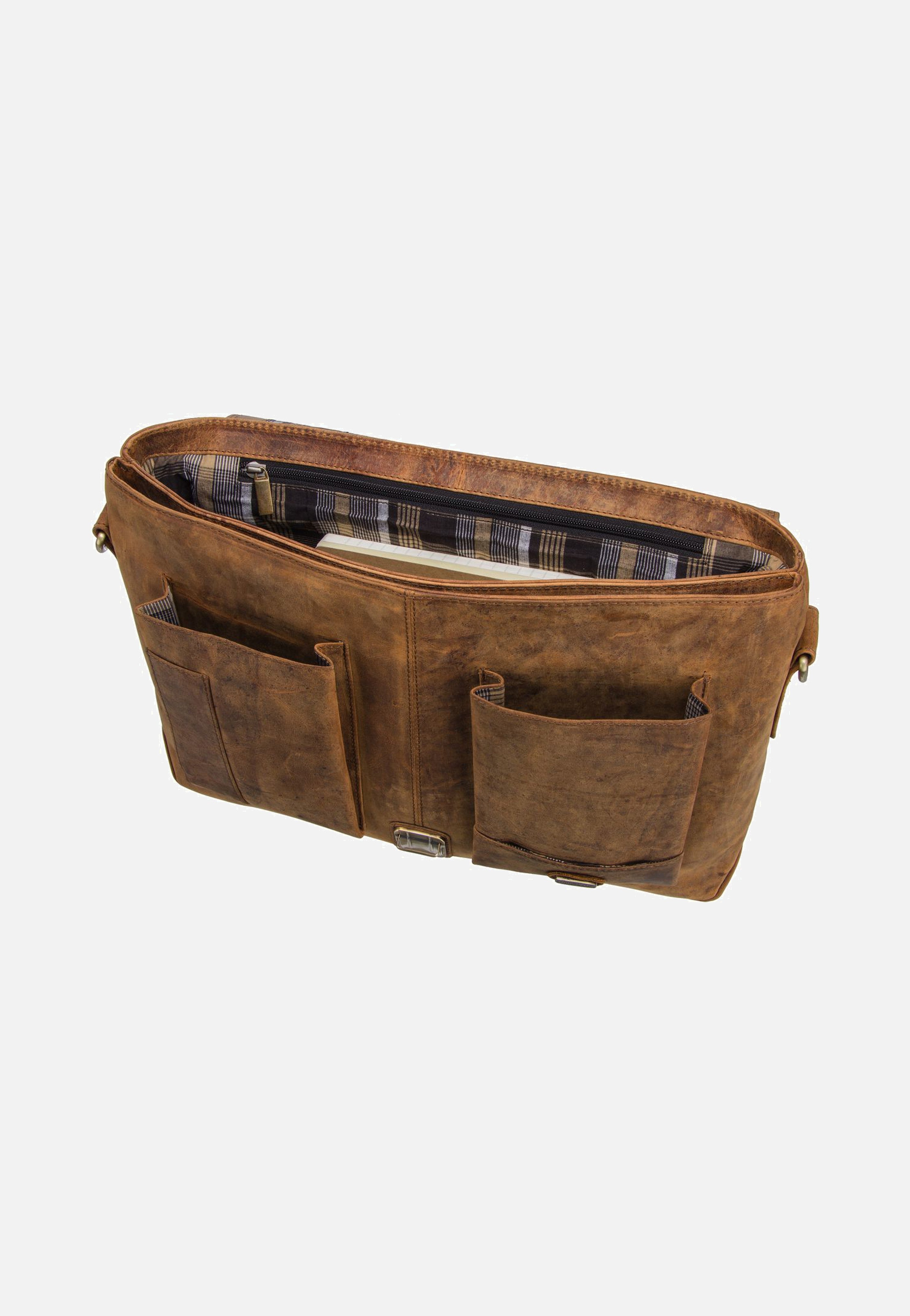 Harold's Antic 2634 L Natur Briefcase