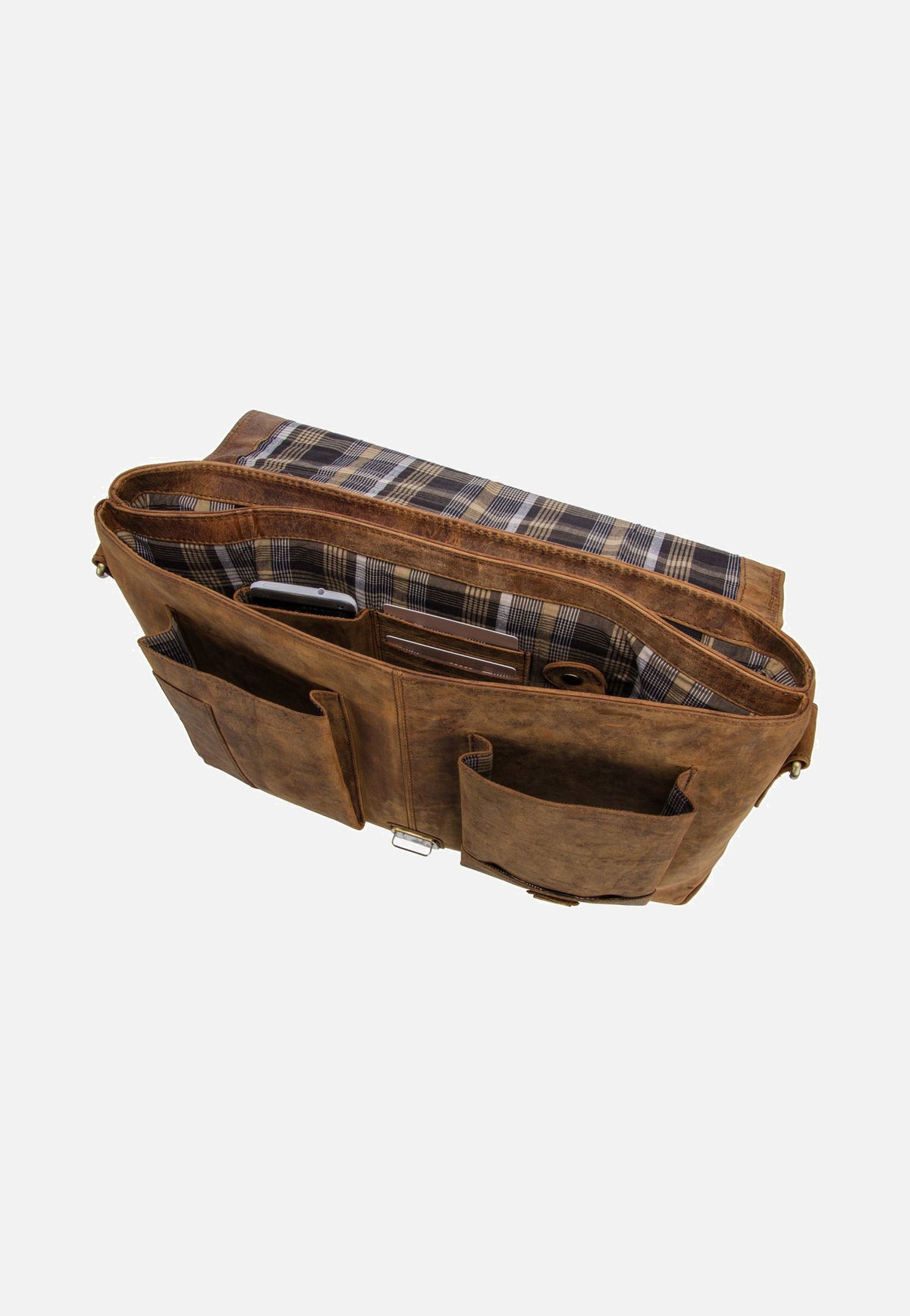 Harold's Antic 2634 L Natur Briefcase