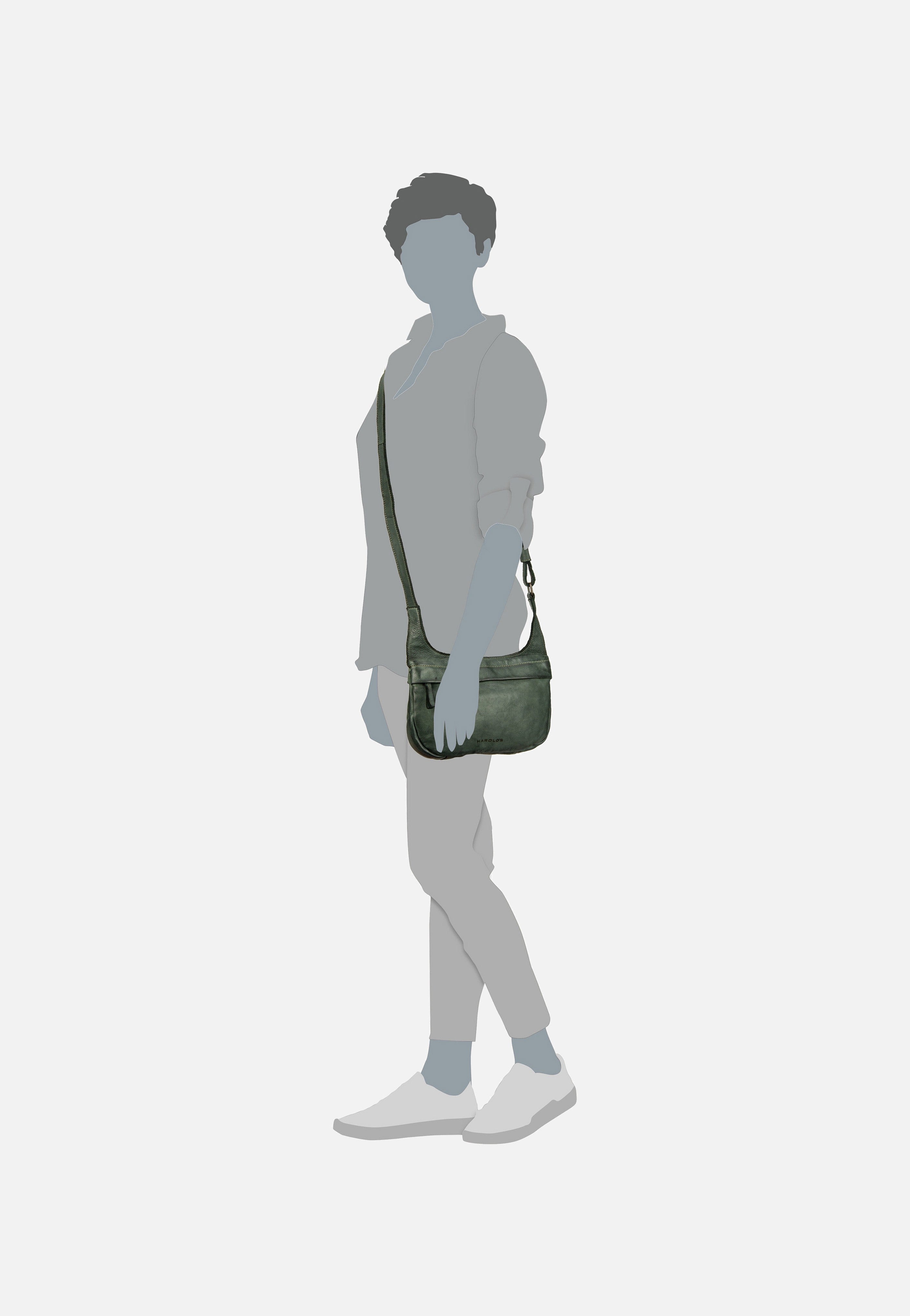 Harold's Submarine 83 Grün Crossbody Bag