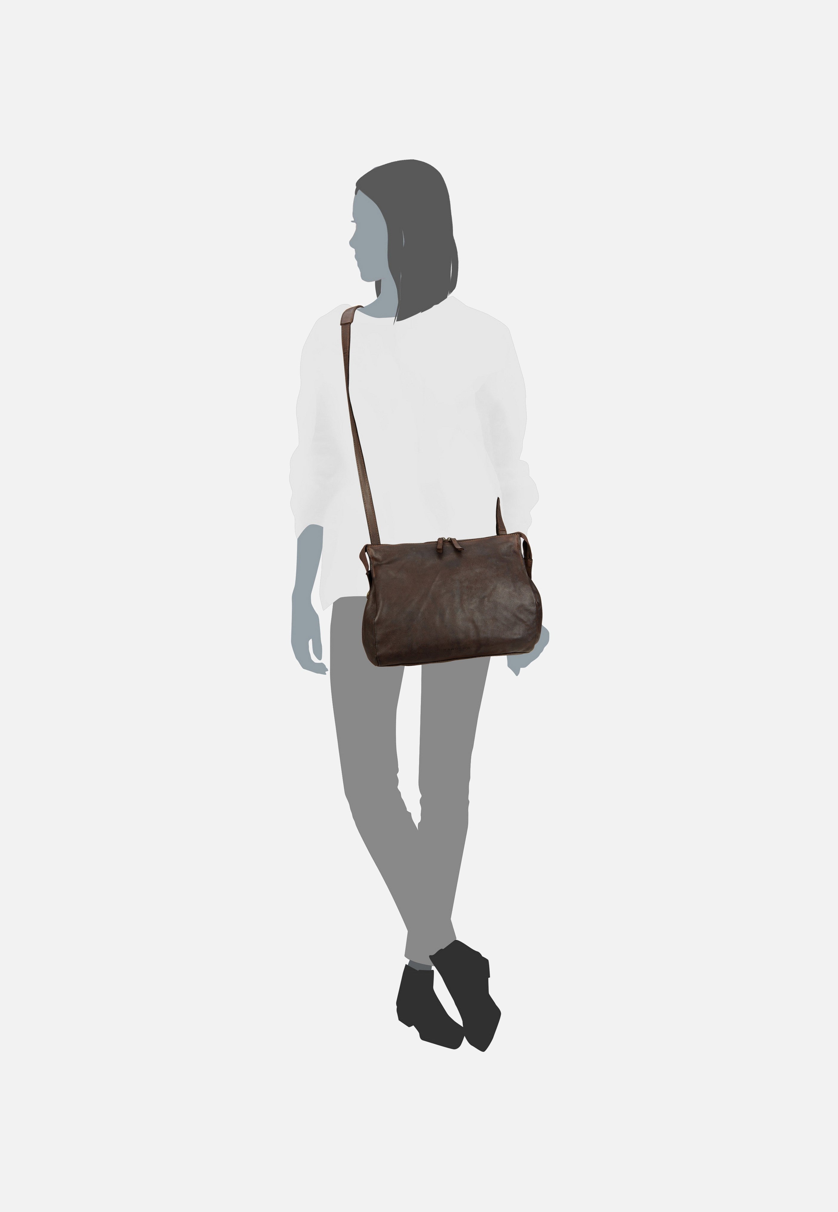 Harold's - Submarine Postbag SU77 Braun - Pouch Bag | Women-Image