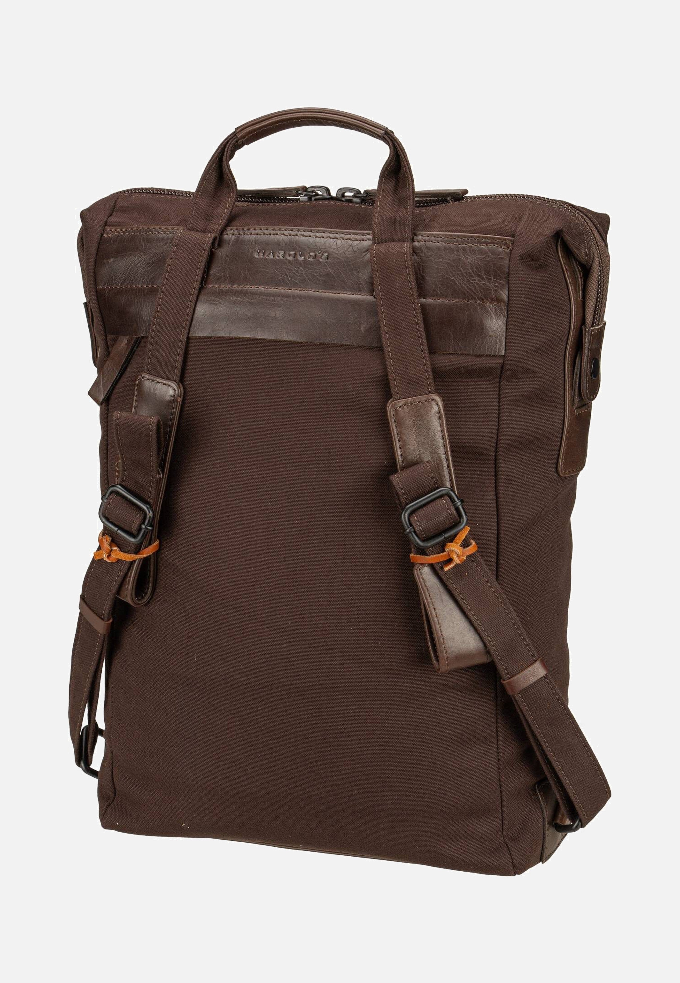 Harold's - Wax 1 Braun/Braun - Backpack | Neutral-Image