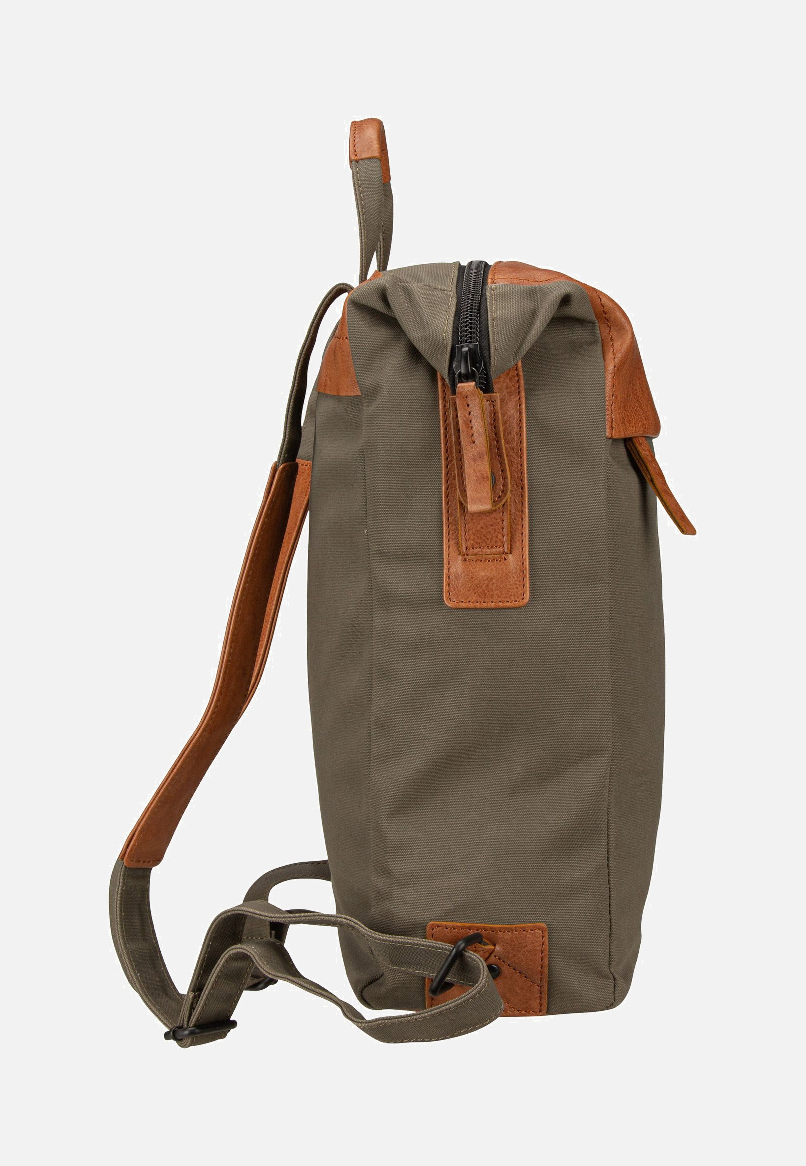 Harold's Wax 1 Khaki/Cognac Backpack
