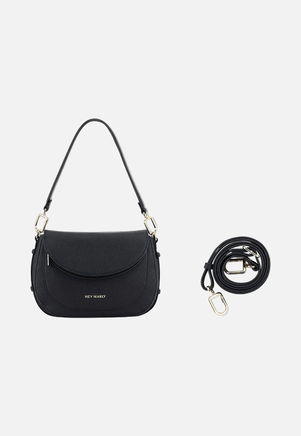 Hey Marly Big Sister Black Borsa a tracolla