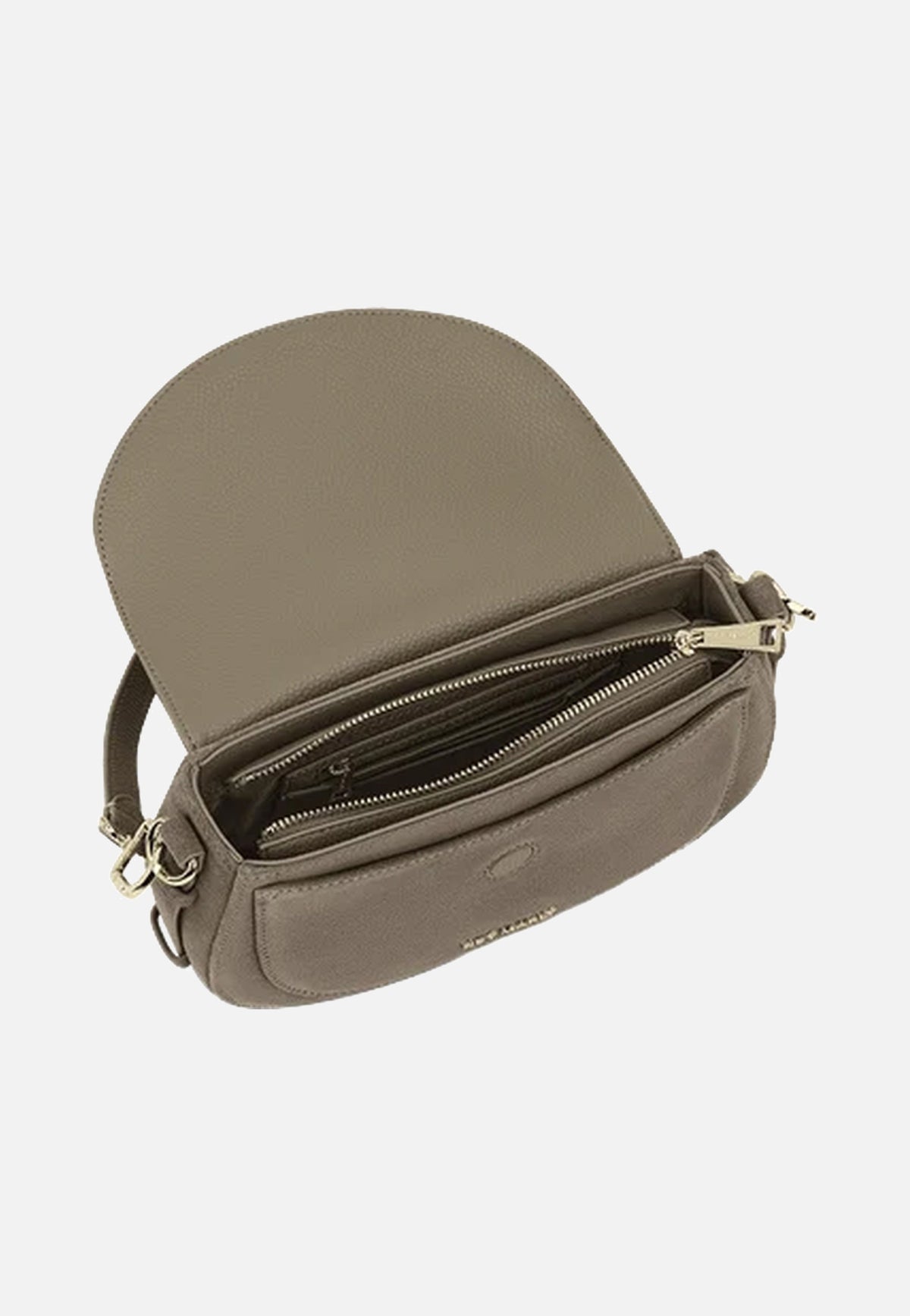 Hey Marly Big Sister Suede Mocha Borsa a tracolla