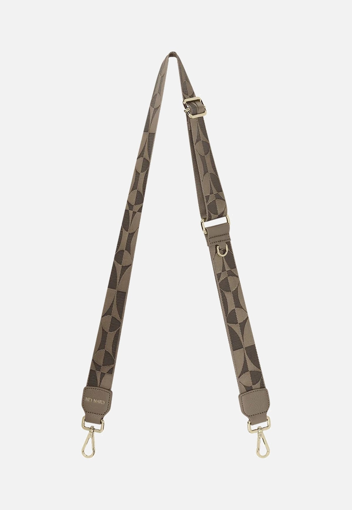 Hey Marly Iconic Strap Mocha-Coffee Correa para bolso
