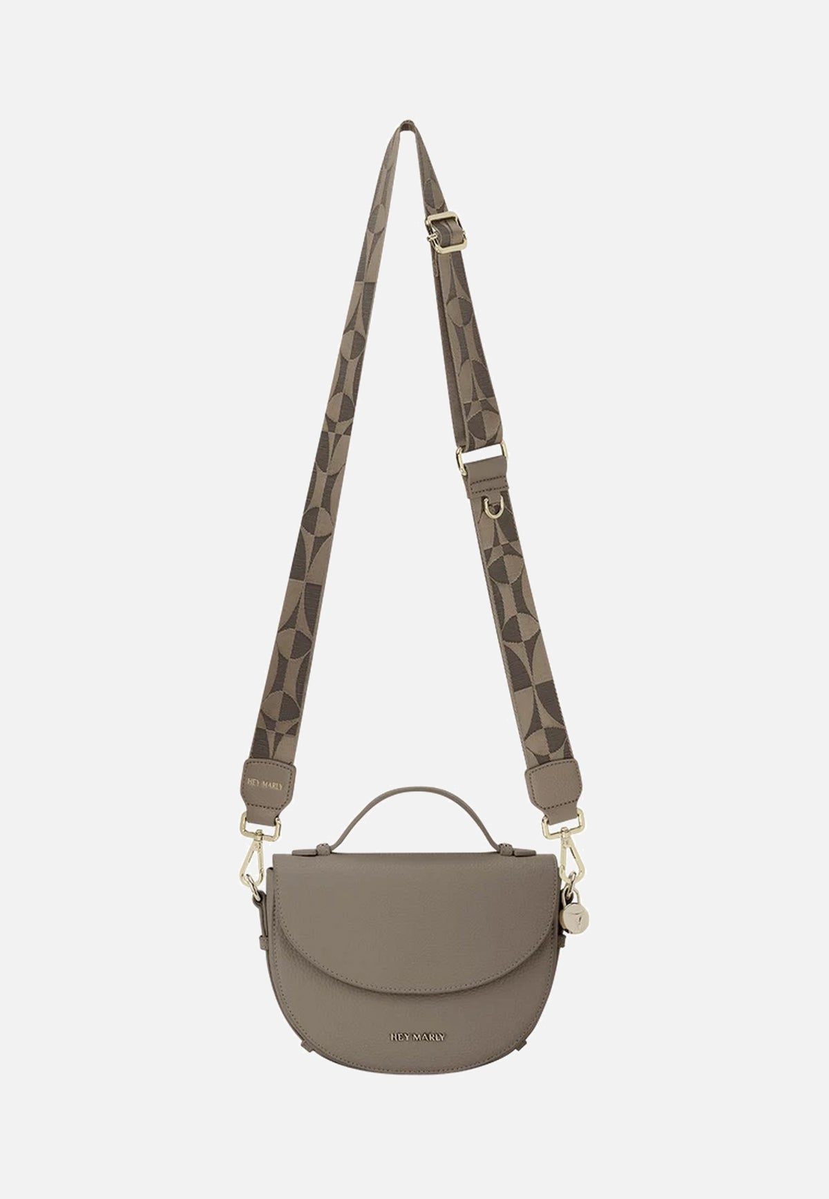 Hey Marly Iconic Strap Mocha-Coffee Correa para bolso