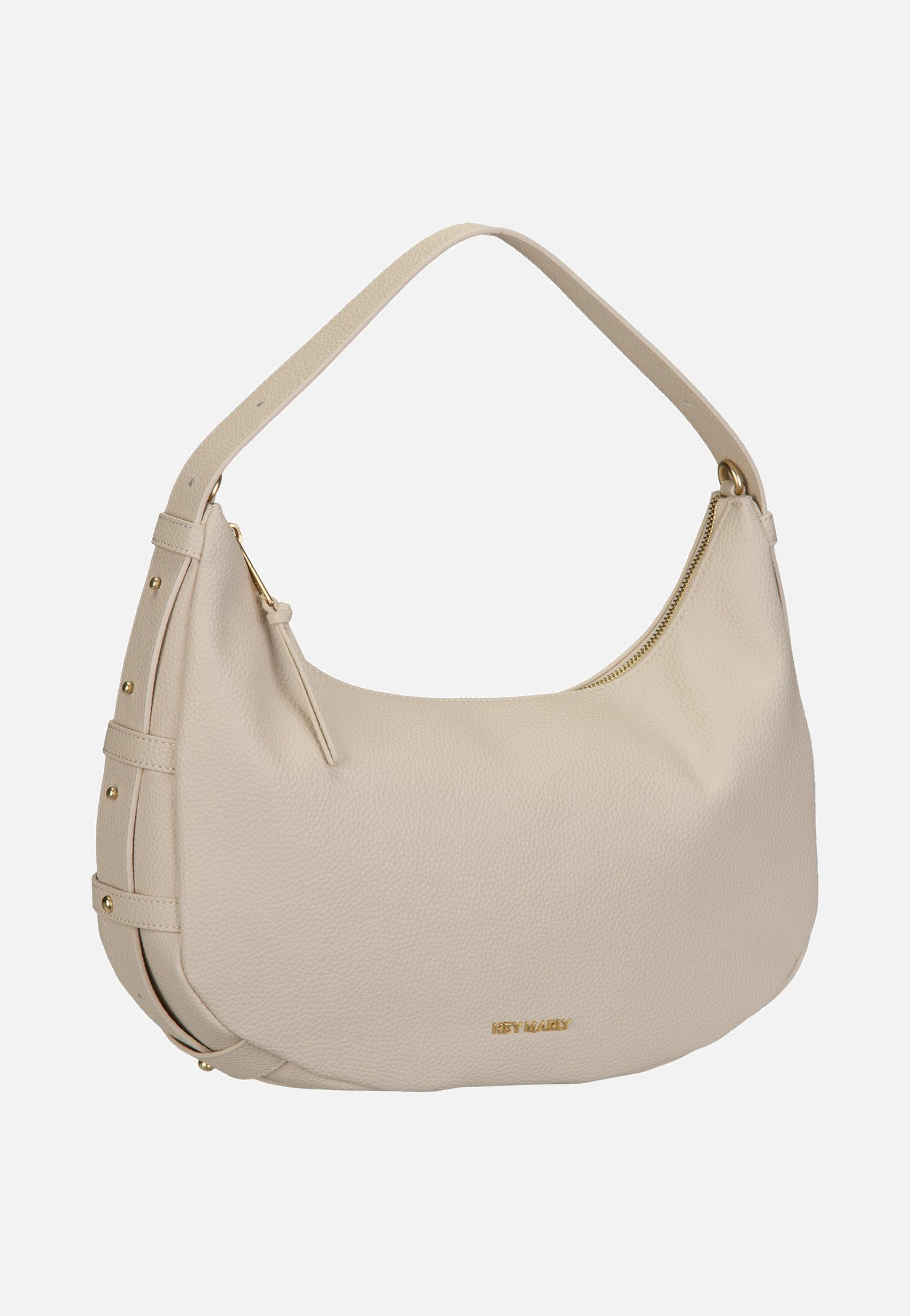 Hey Marly Lifetime Sister M Crema Hobo Bag