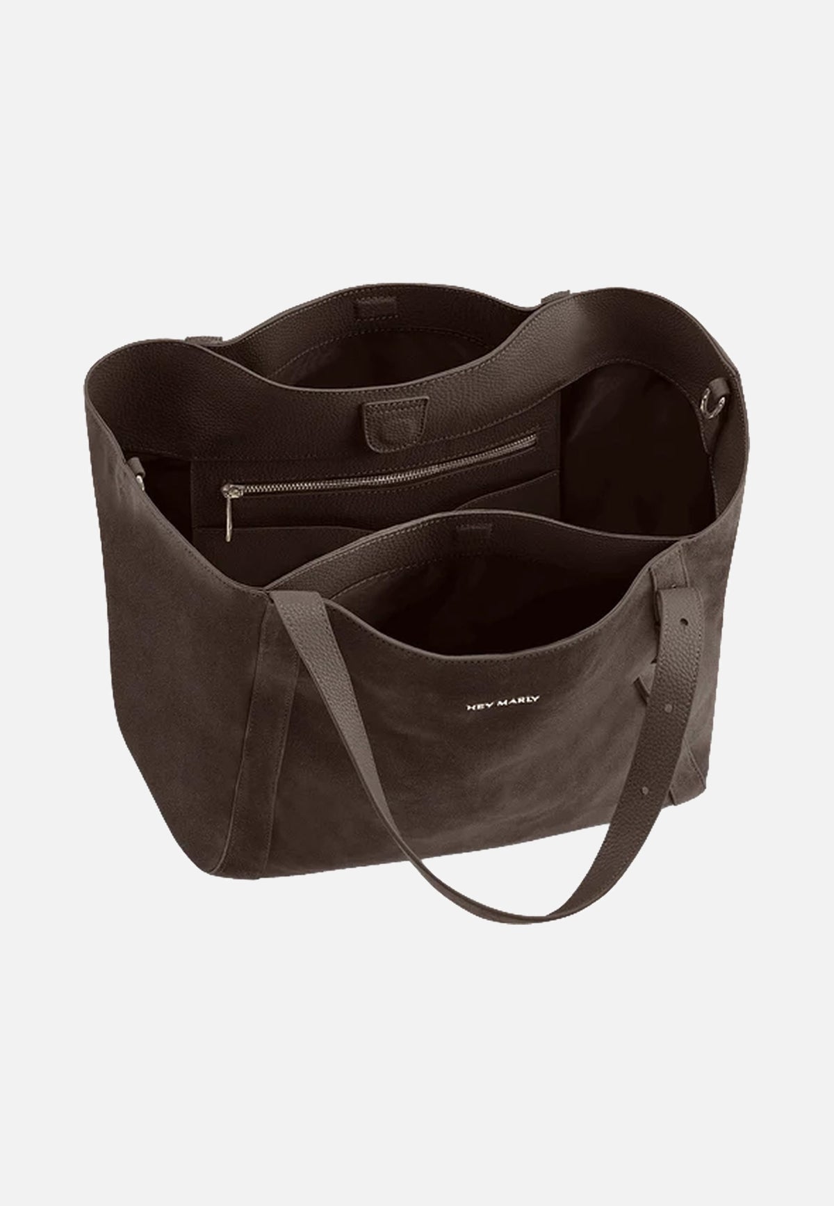 Hey Marly Pretty Wonder Suede Coffee Shopper