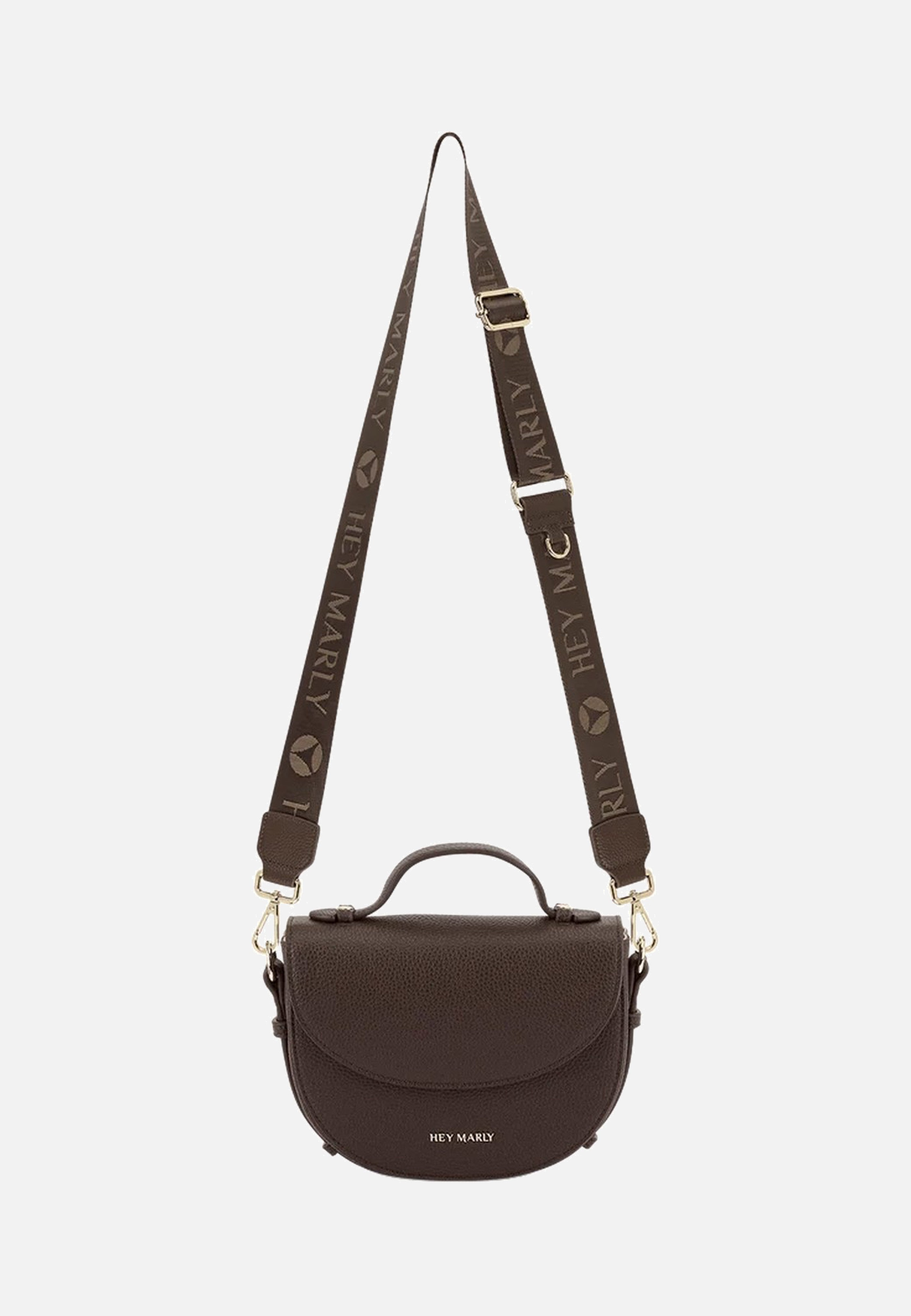 Hey Marly Signature Strap Coffee Sangle de sac