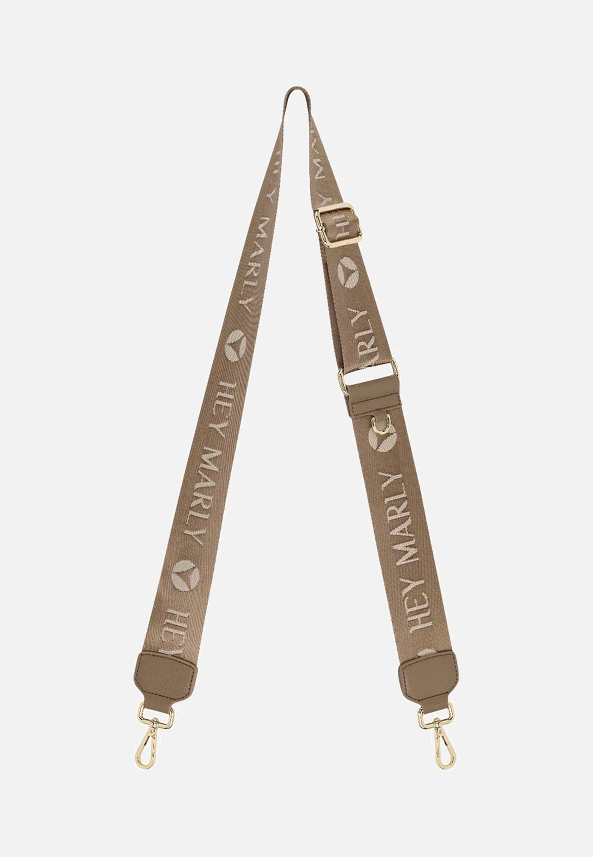 Hey Marly Signature Strap Mocha Sangle de sac