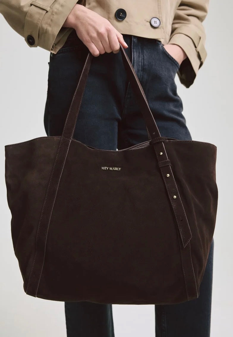 Hey Marly Pretty Wonder Suede Coffee Comprador