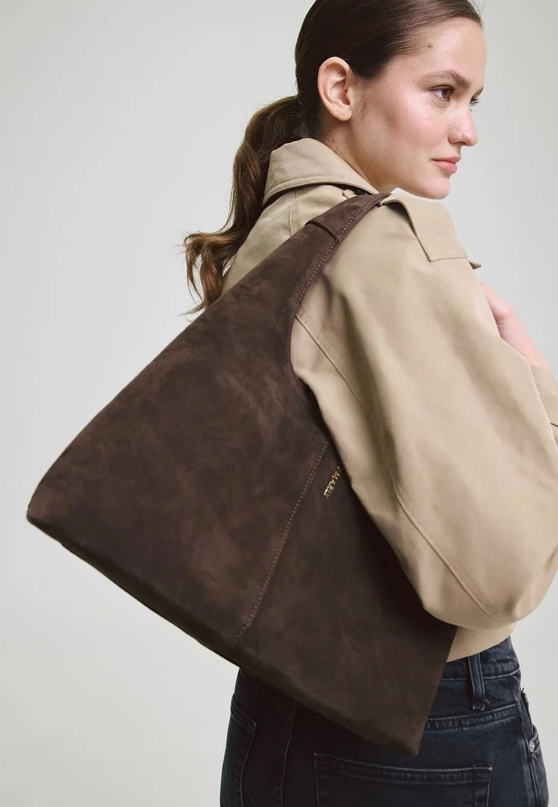 Hey Marly Alltime Lover ReSuede M Coffee Borsa Hobo