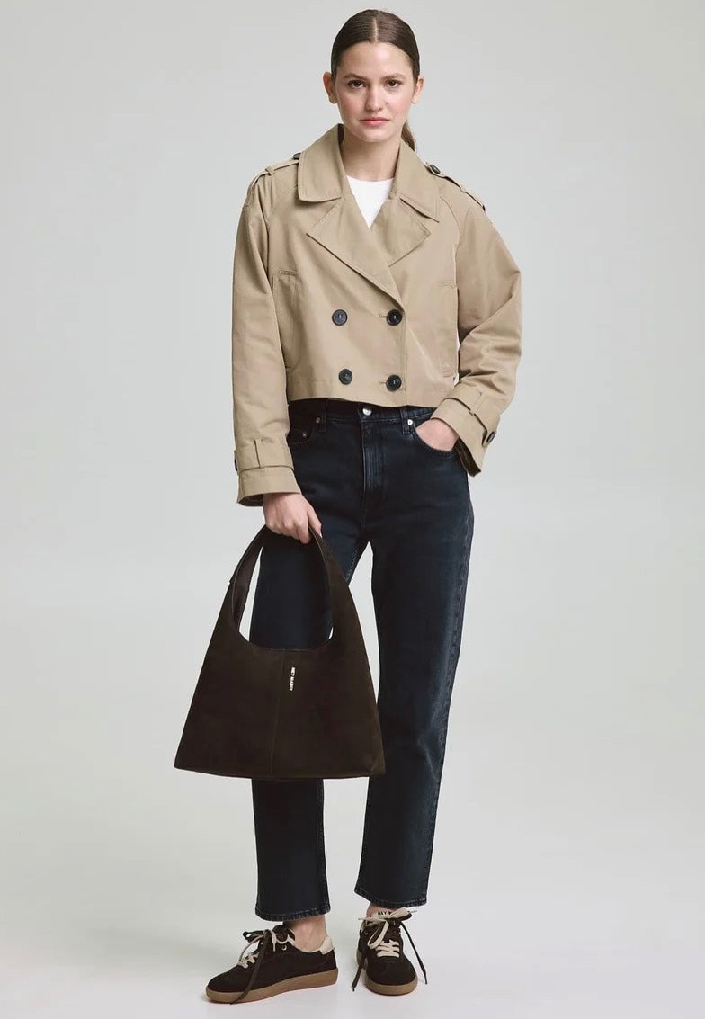 Hey Marly Alltime Lover ReSuede M Coffee Borsa Hobo
