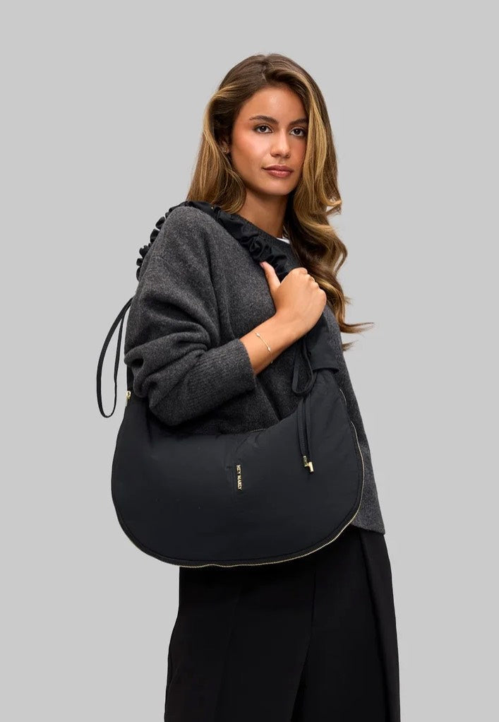 Hey Marly Easy Buddy M Black Borsa a tracolla