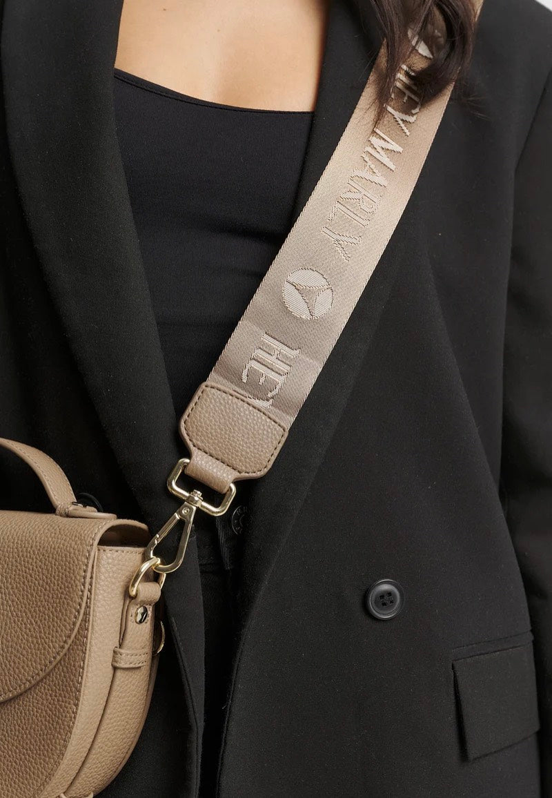 Hey Marly Signature Strap Mocha Sangle de sac