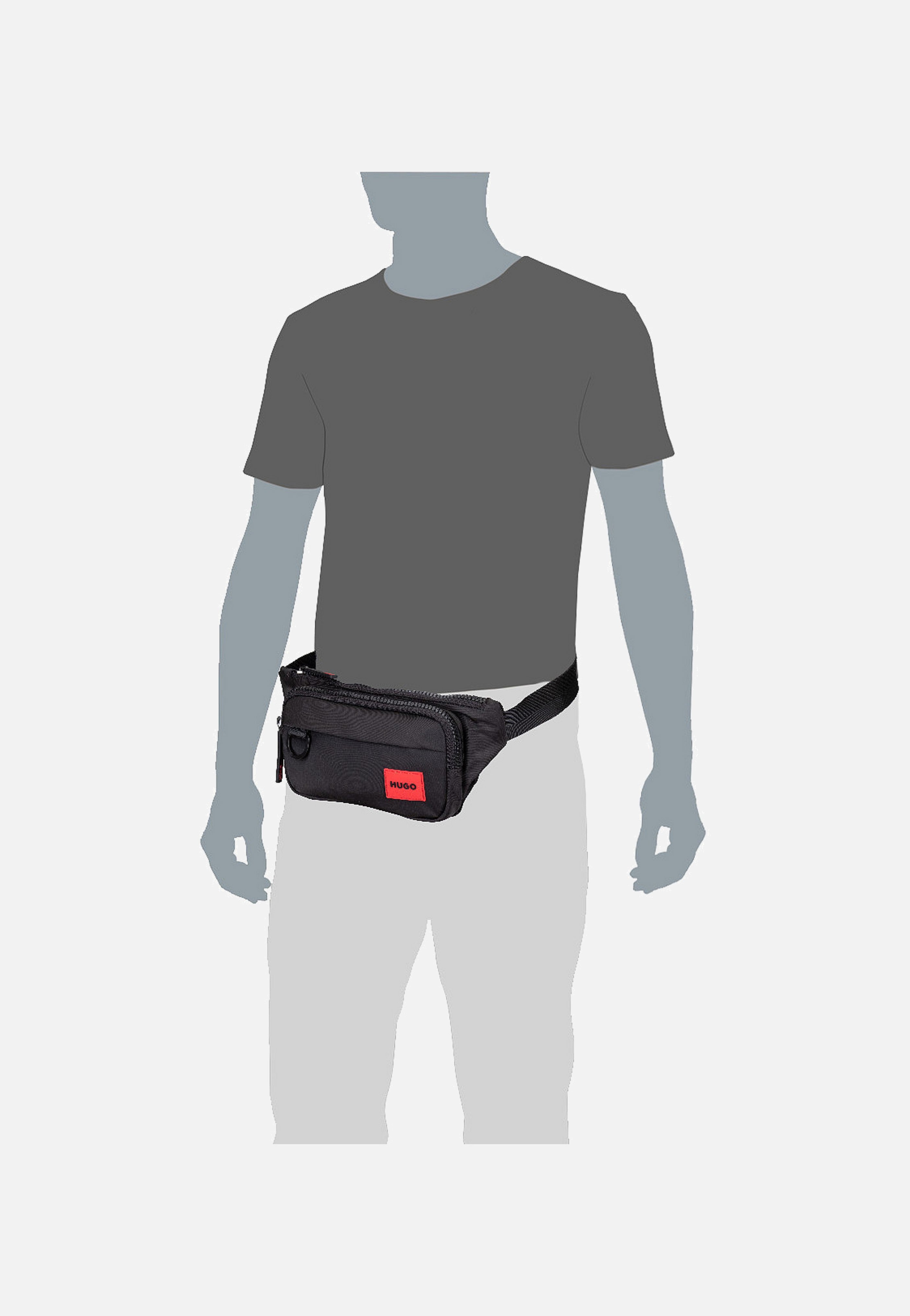 HUGO - Ethon 2.0 Bumbag 50491759 Black - Fanny Pack | Men-Image