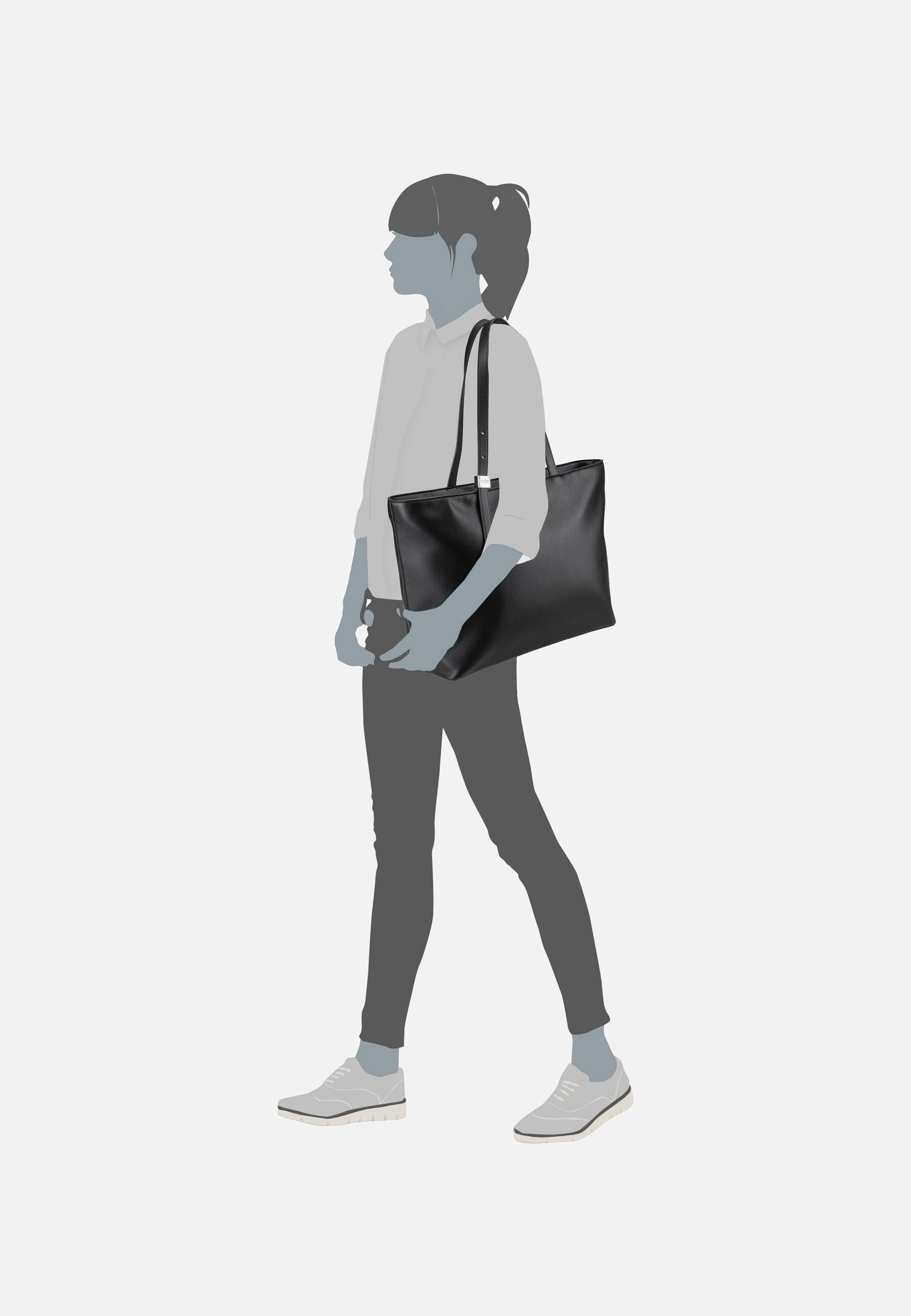 HUGO - Mel 2.0 50541884 Black - Shopper | Women-Image