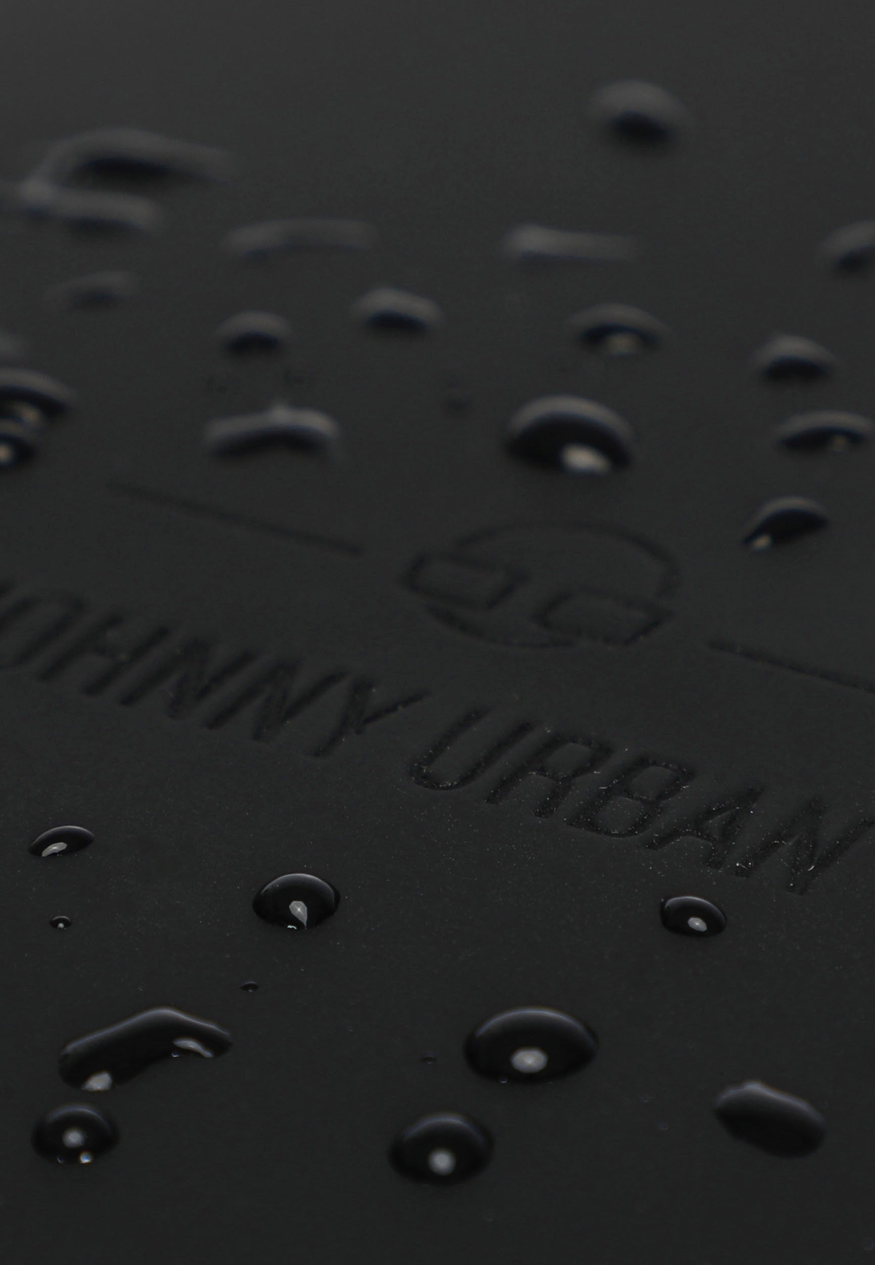 Johnny Urban Harvey Large Black Rolltop Backpack