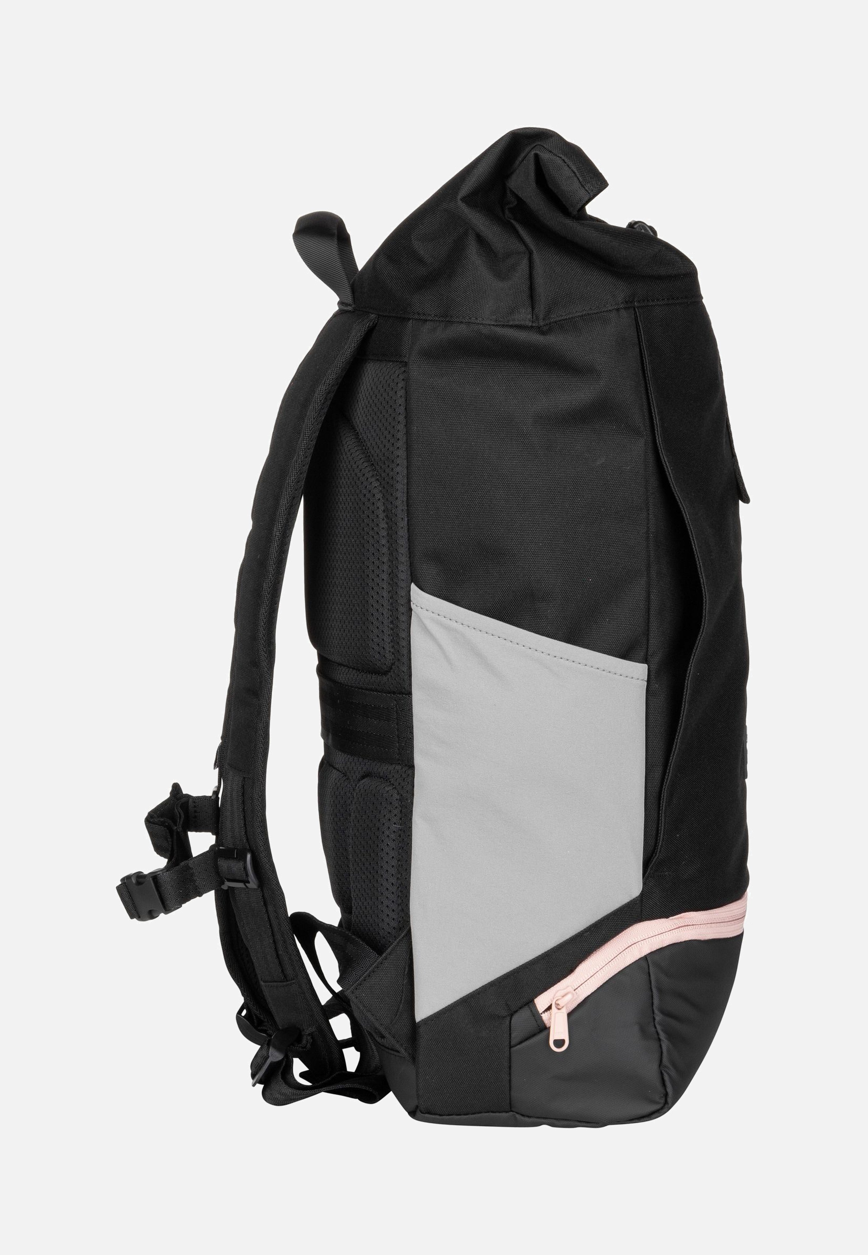 Johnny Urban - Allen Large Schwarz-Rosa - Rolltop Backpack | Neutral-Image